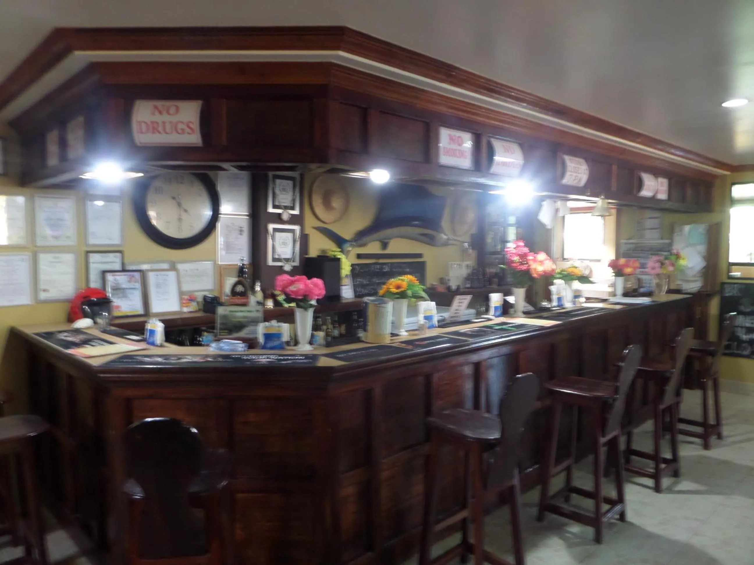 Lobby or reception in Sailfishbay Surf And Big Game Fishing Lodge