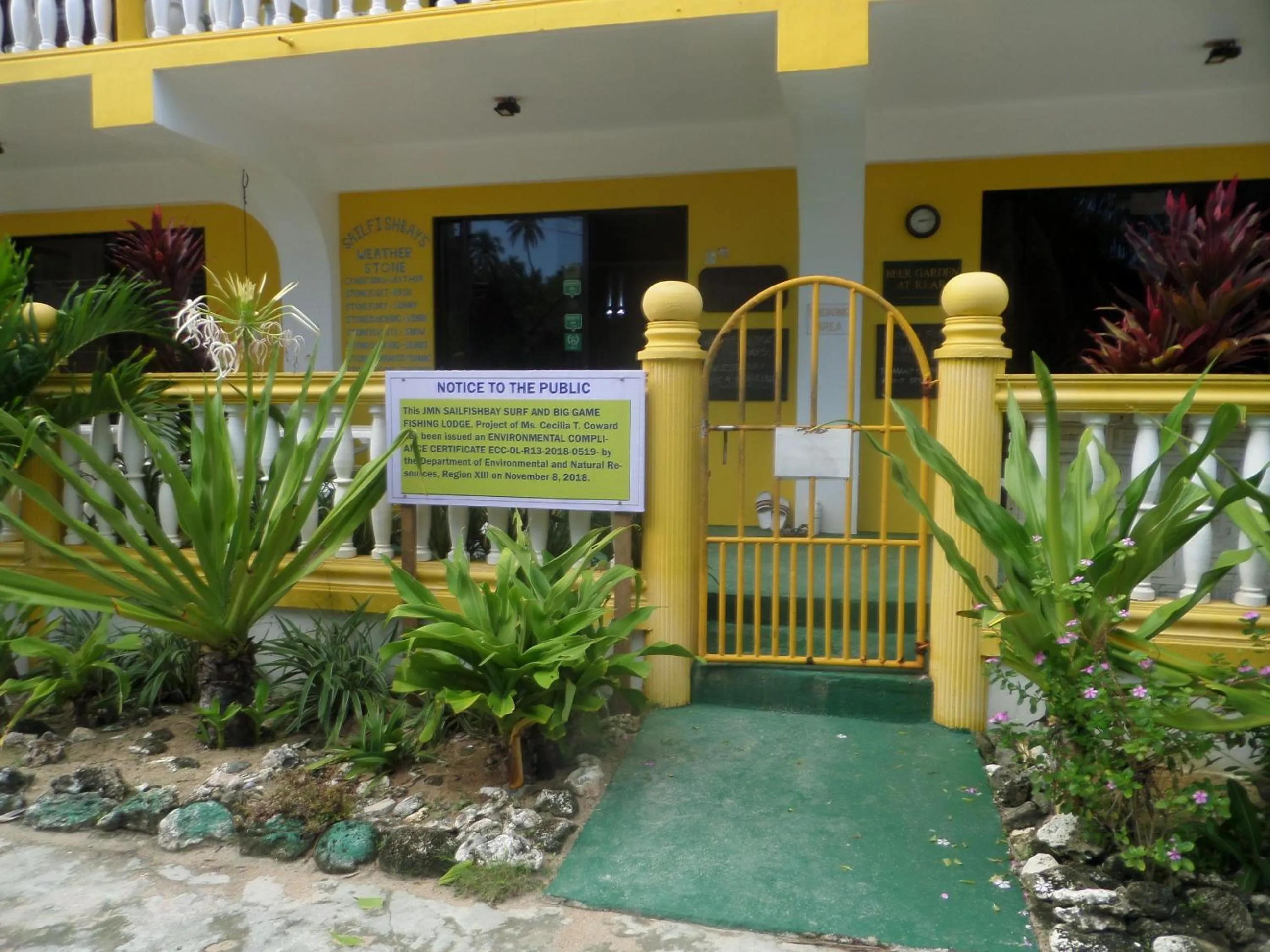 Garden in Sailfishbay Surf And Big Game Fishing Lodge