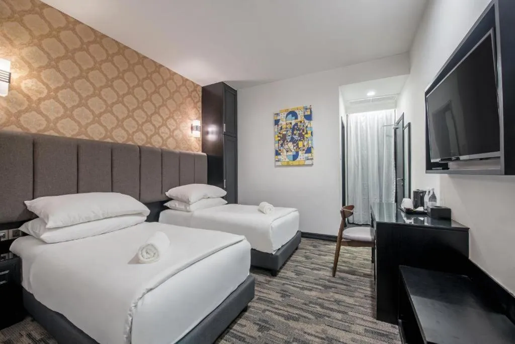 Bed in HAKO HOTEL JBCC