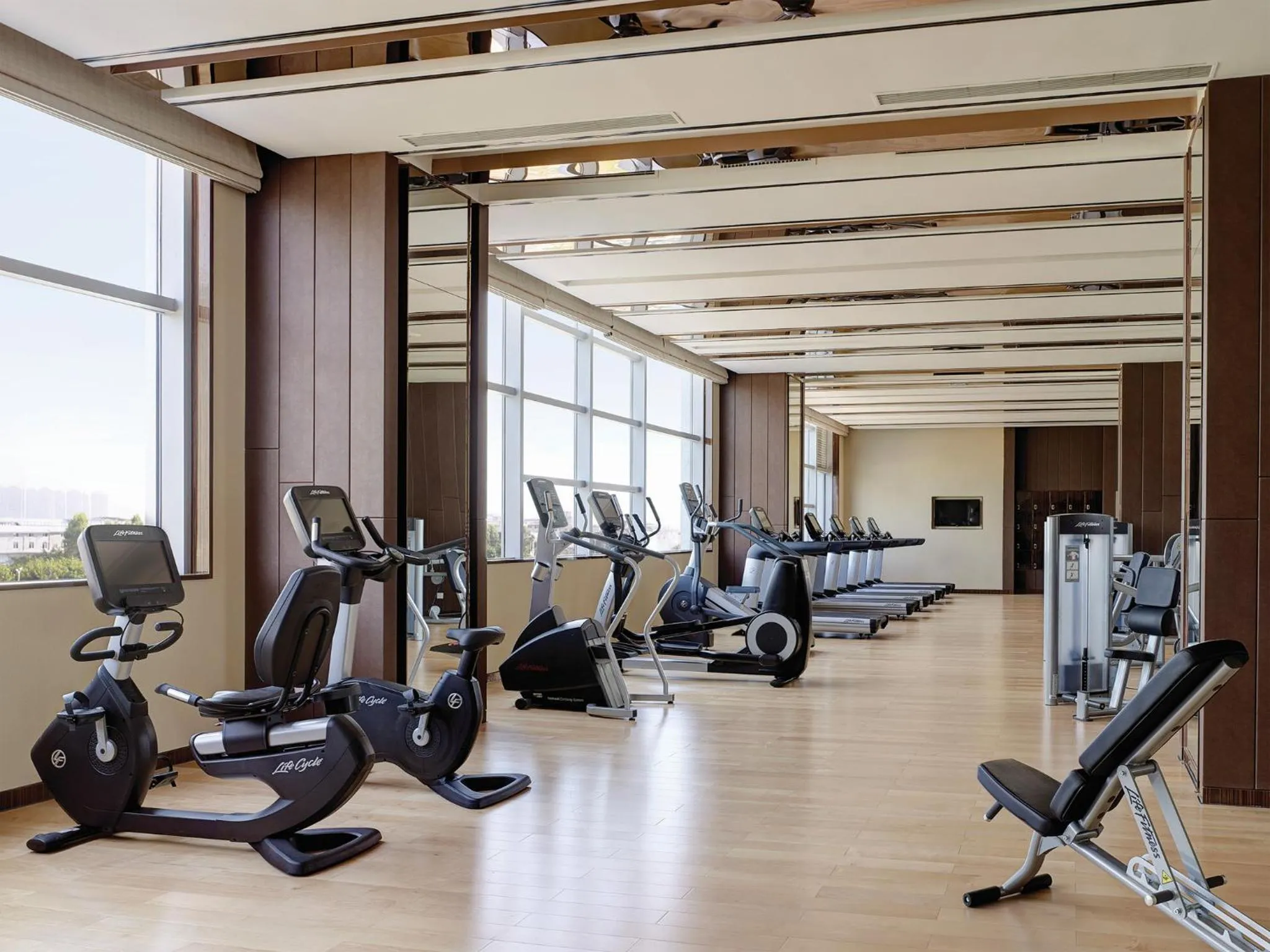 Fitness centre/facilities in Langham Place Xiamen