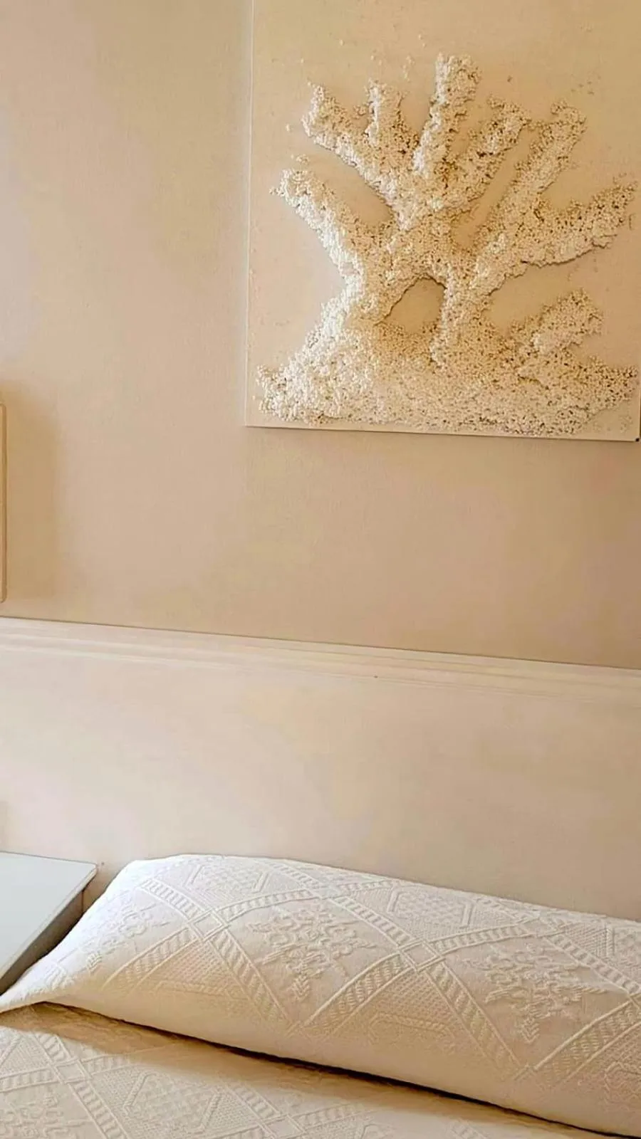 Bed in Hotel Acquamarina