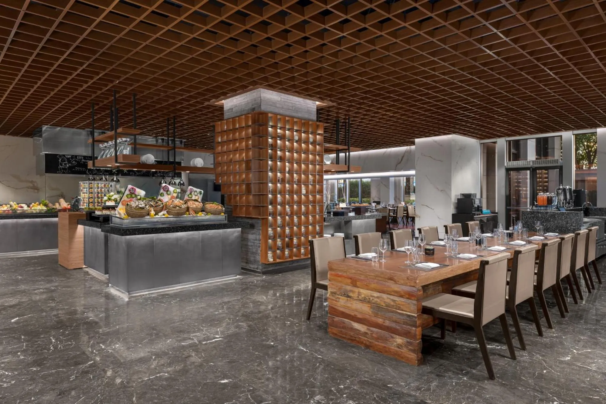 Restaurant/places to eat in Shanghai Marriott Hotel Parkview