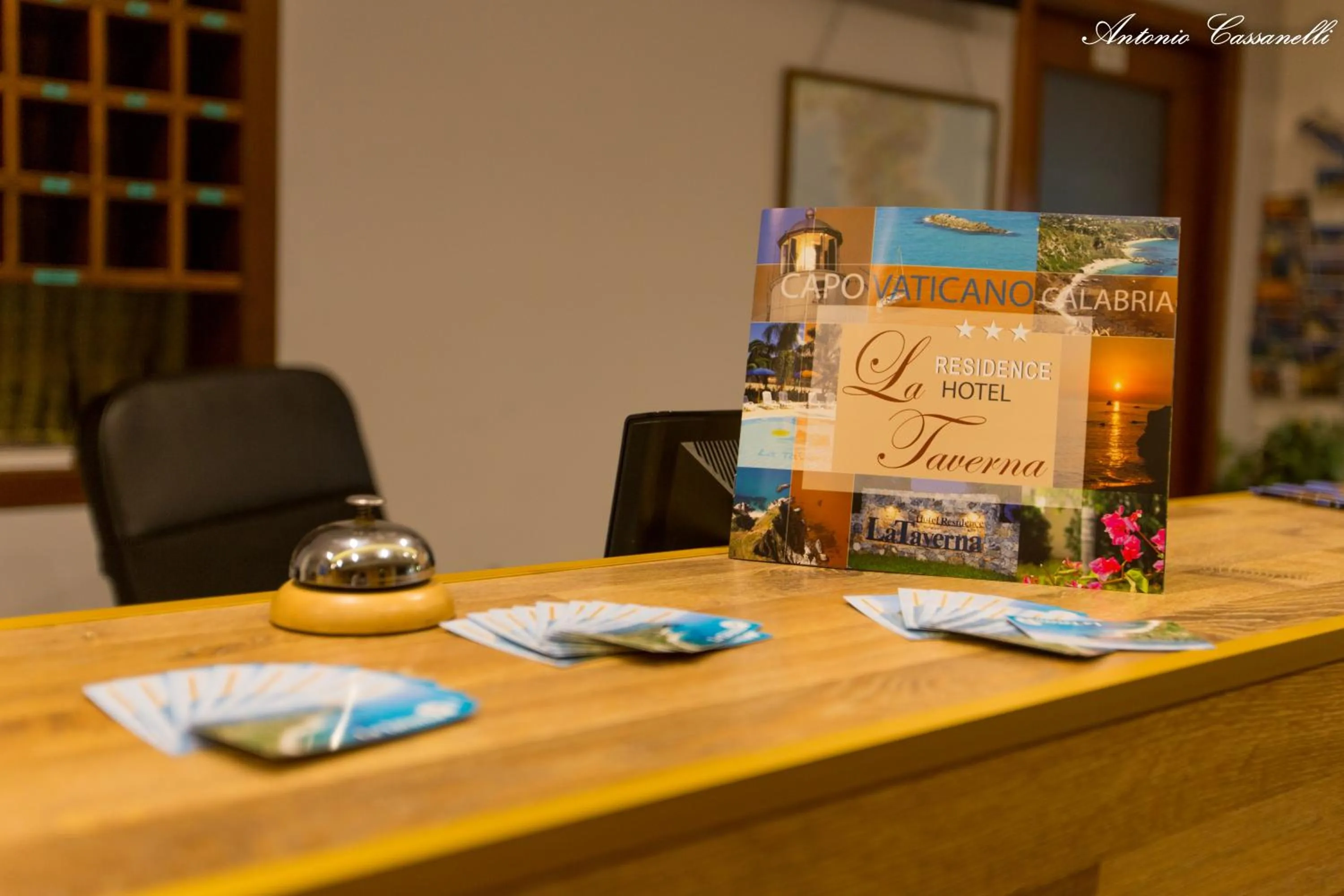 Lobby or reception in Residence Hotel La Taverna