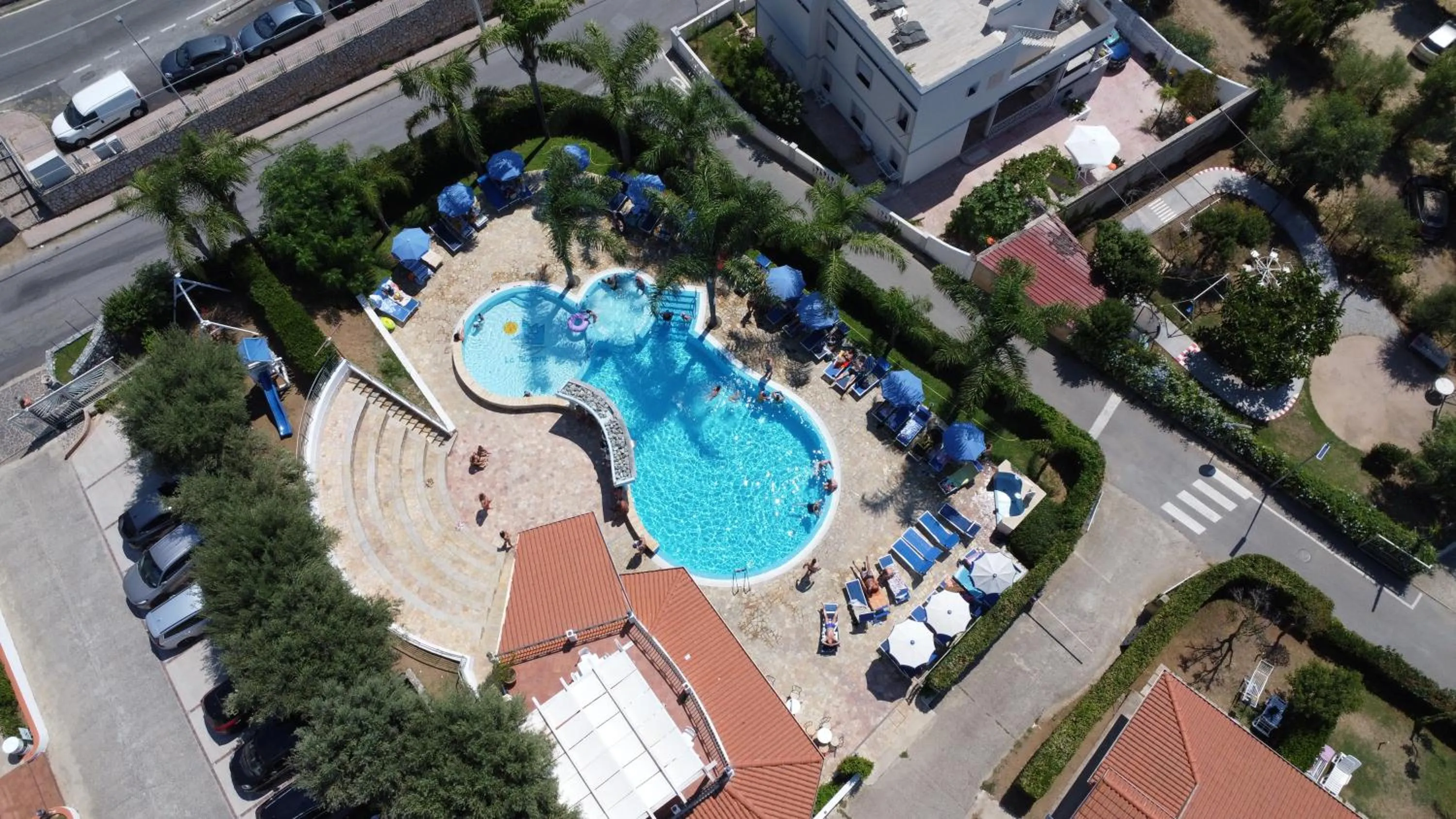 Swimming pool in Residence Hotel La Taverna