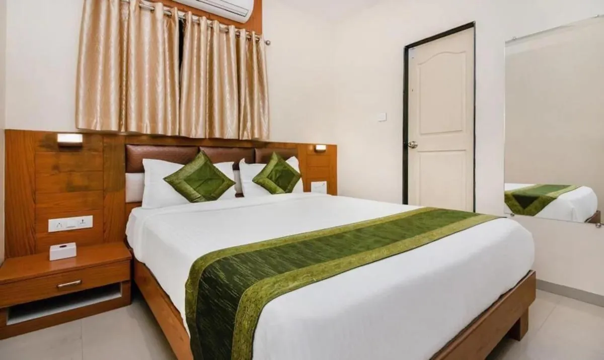 Bed in Hotel Volga Plaza