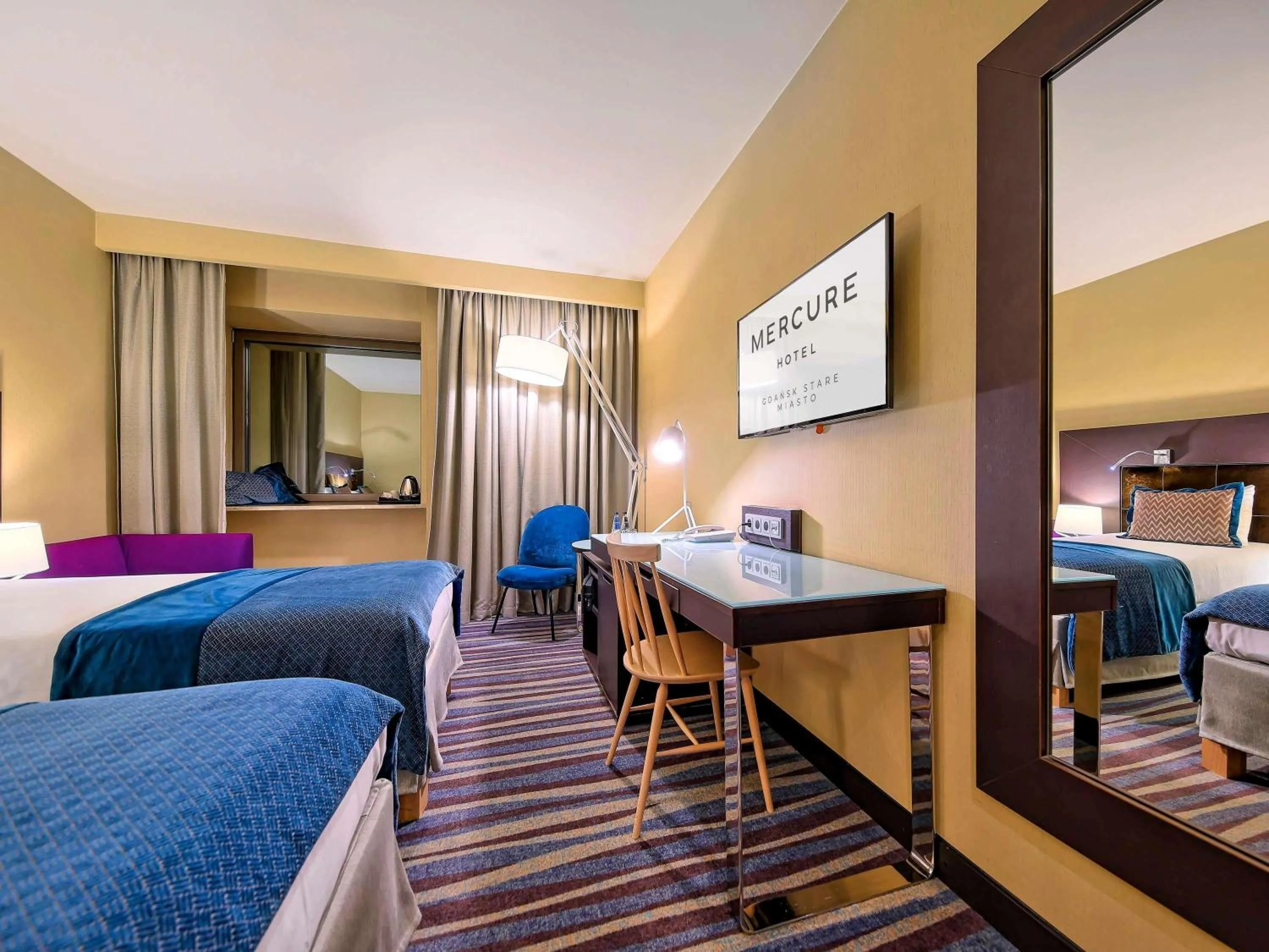 Bedroom, Bed in Mercure Gdańsk Stare Miasto