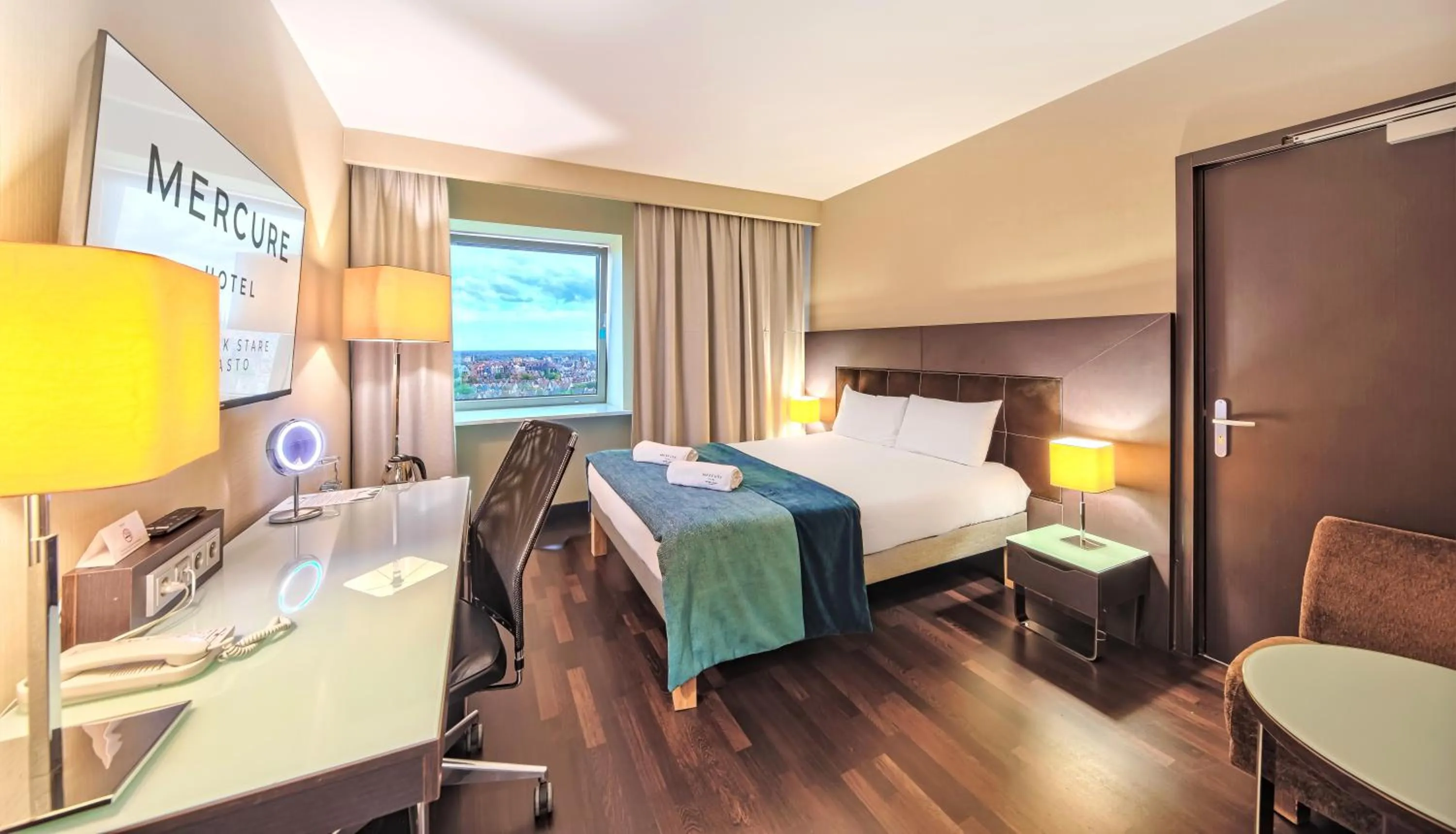 Bed in Mercure Gdańsk Stare Miasto