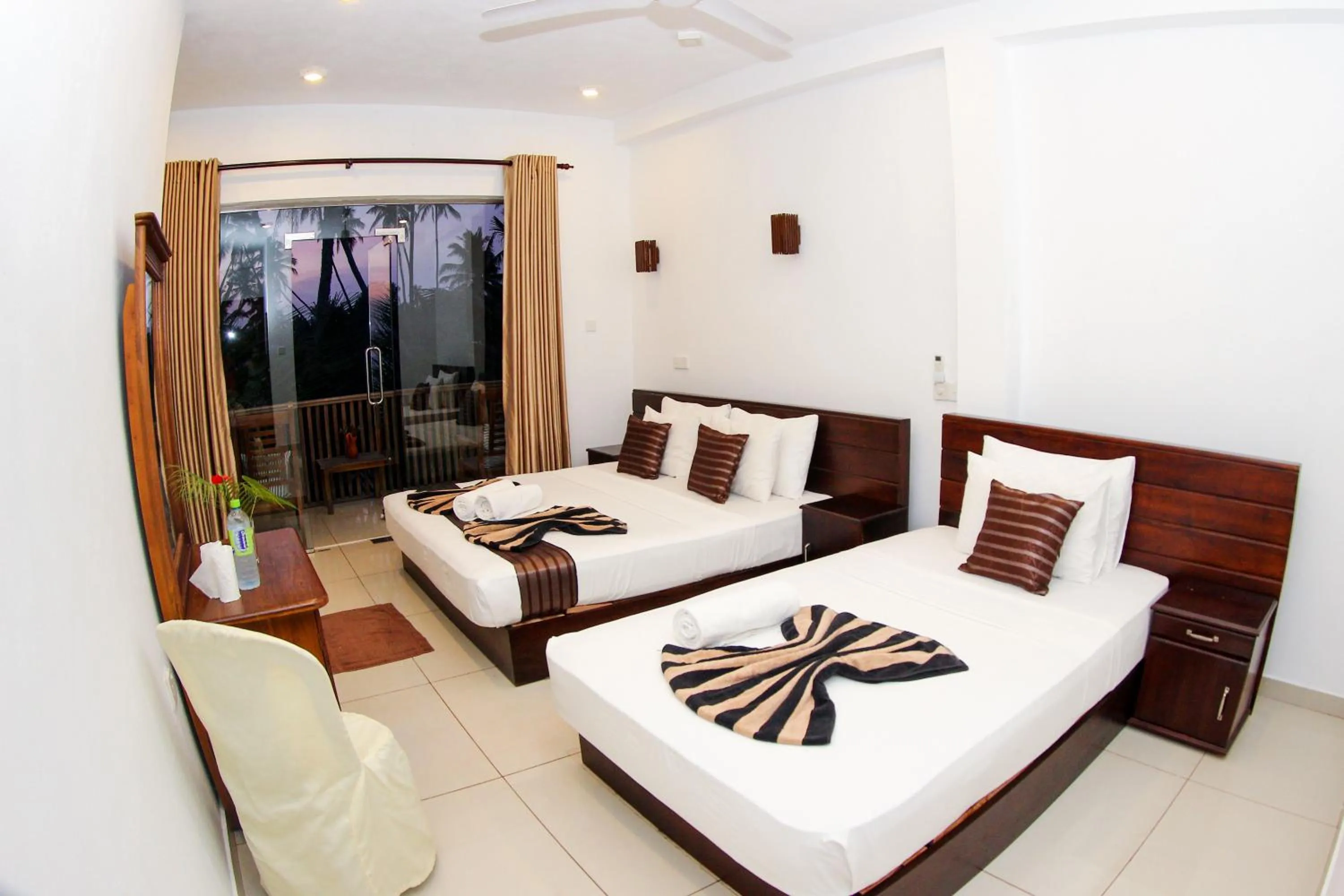 Bed in Dickwella Beach