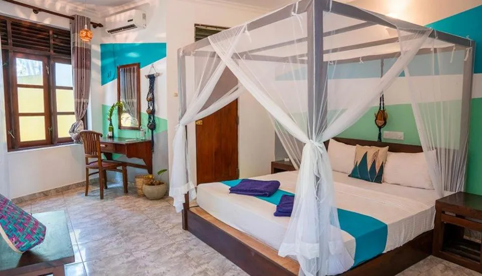 Bed in Dickwella Beach