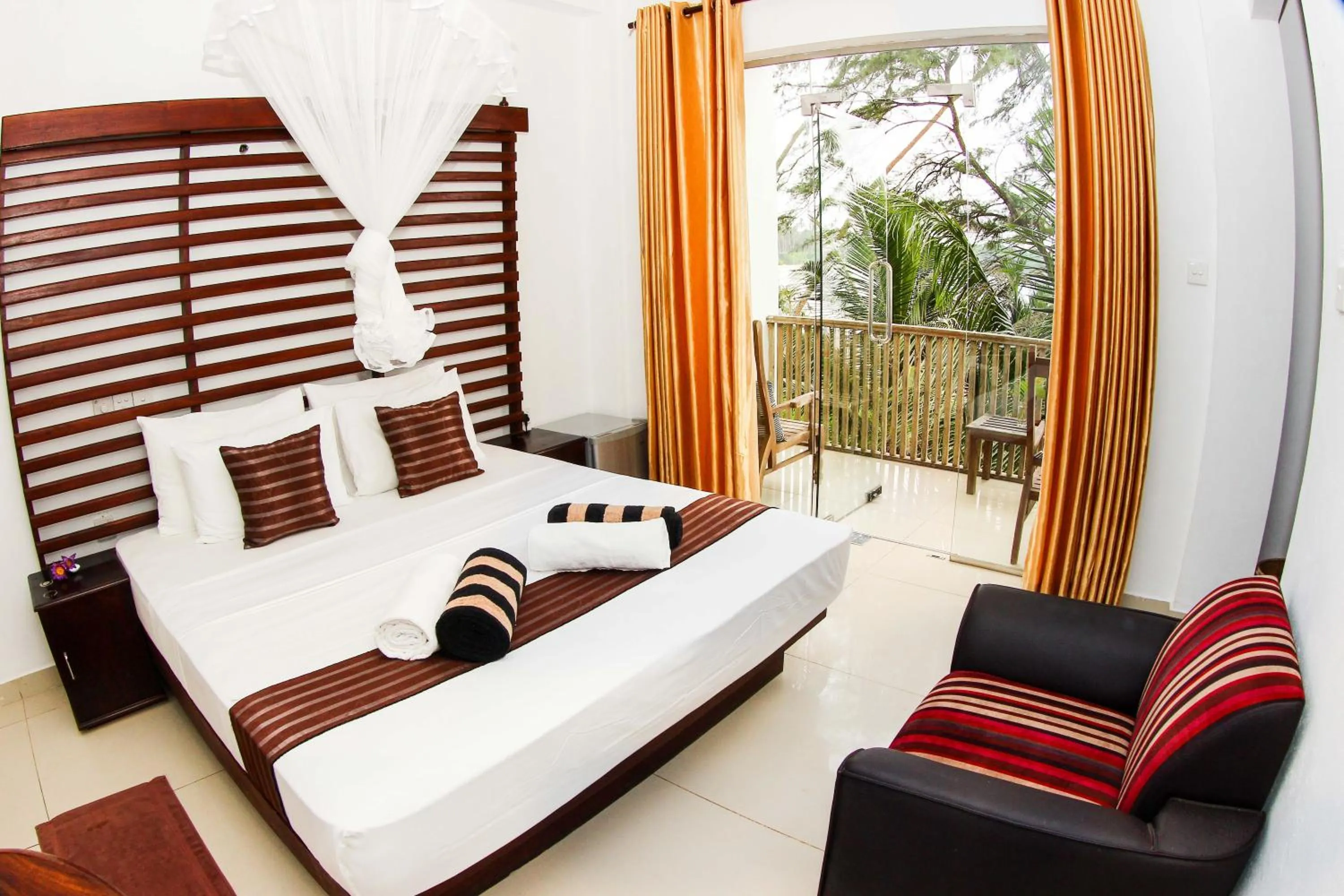 Bed in Dickwella Beach