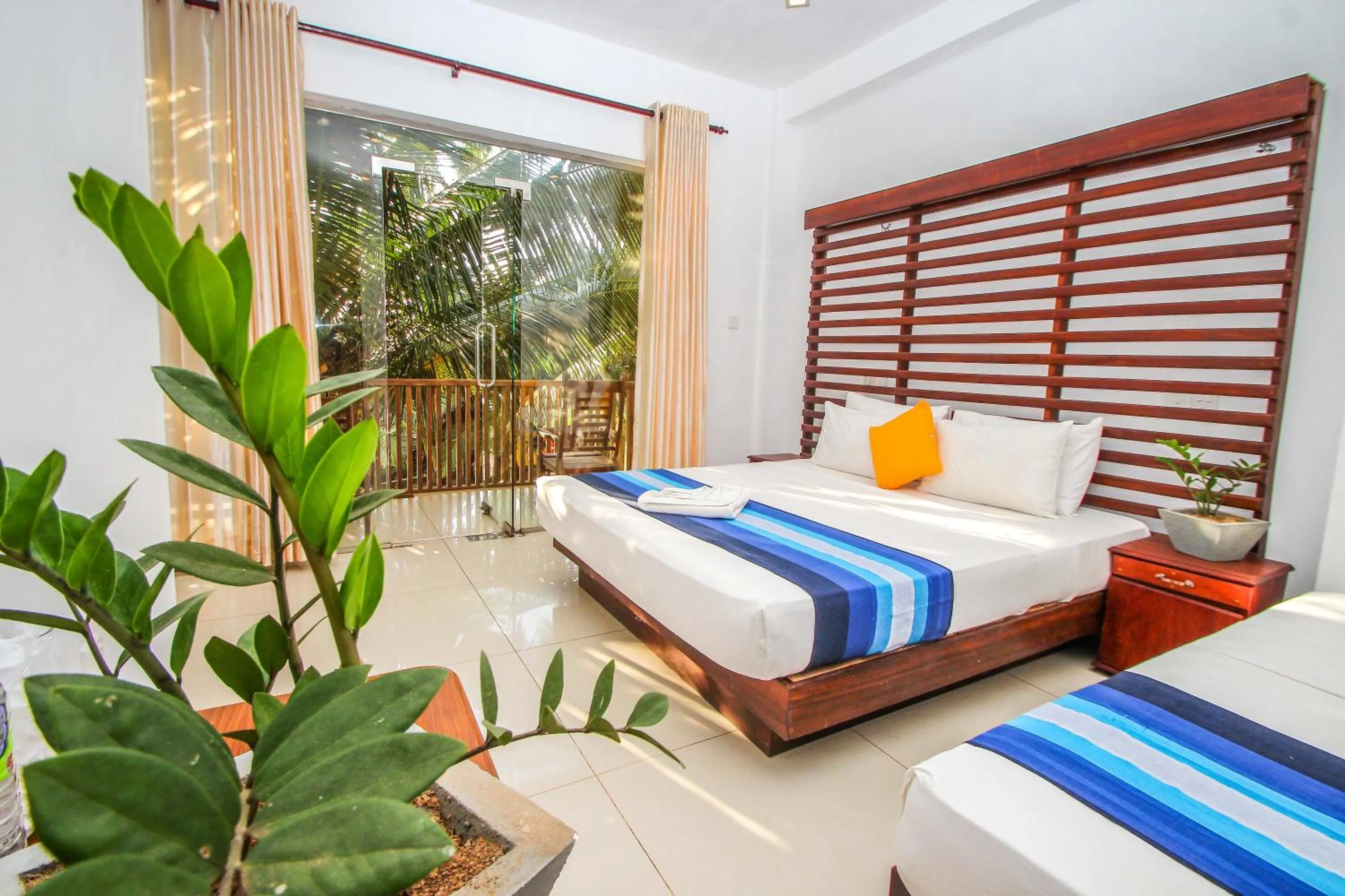 Bed in Dickwella Beach