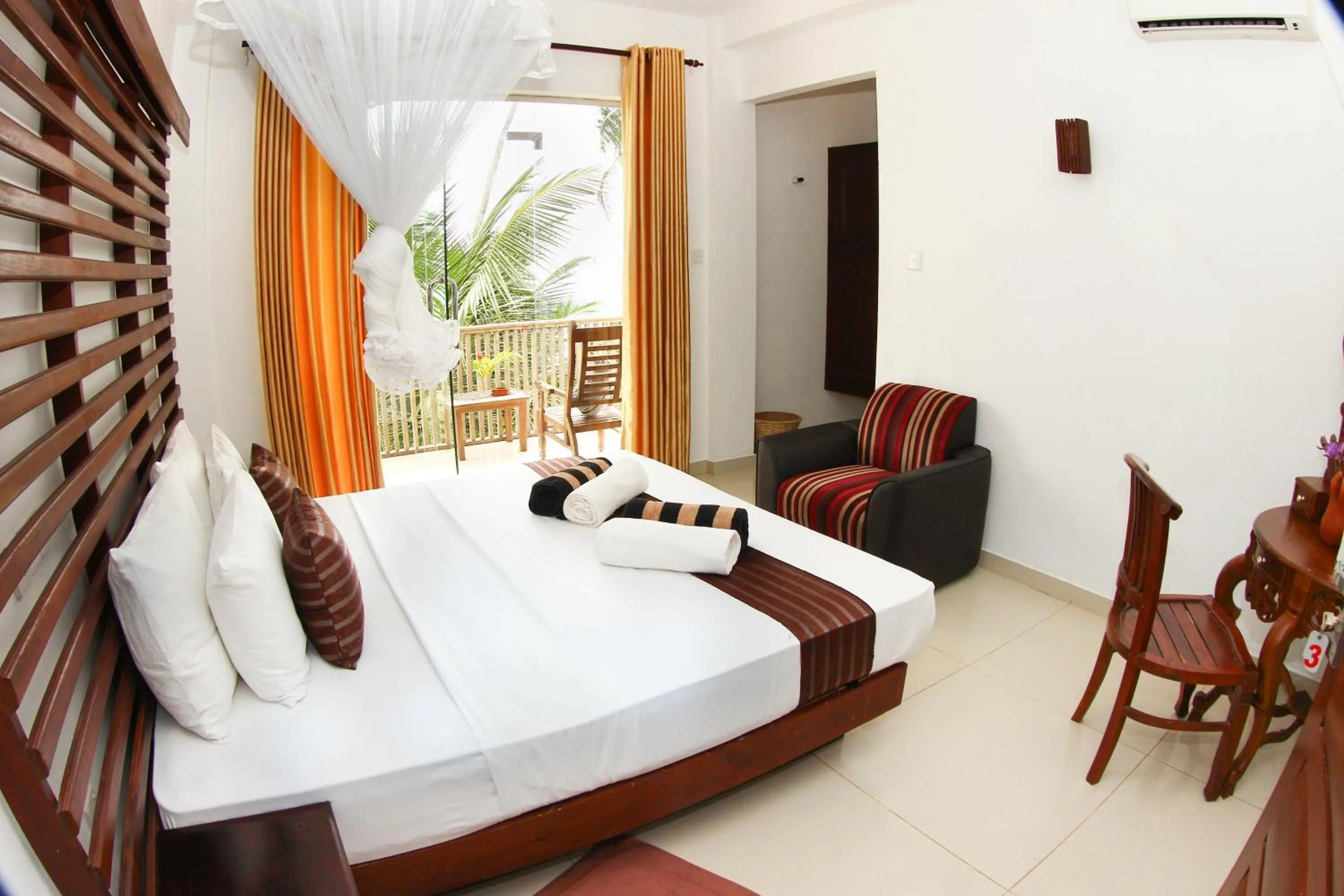 Bed in Dickwella Beach