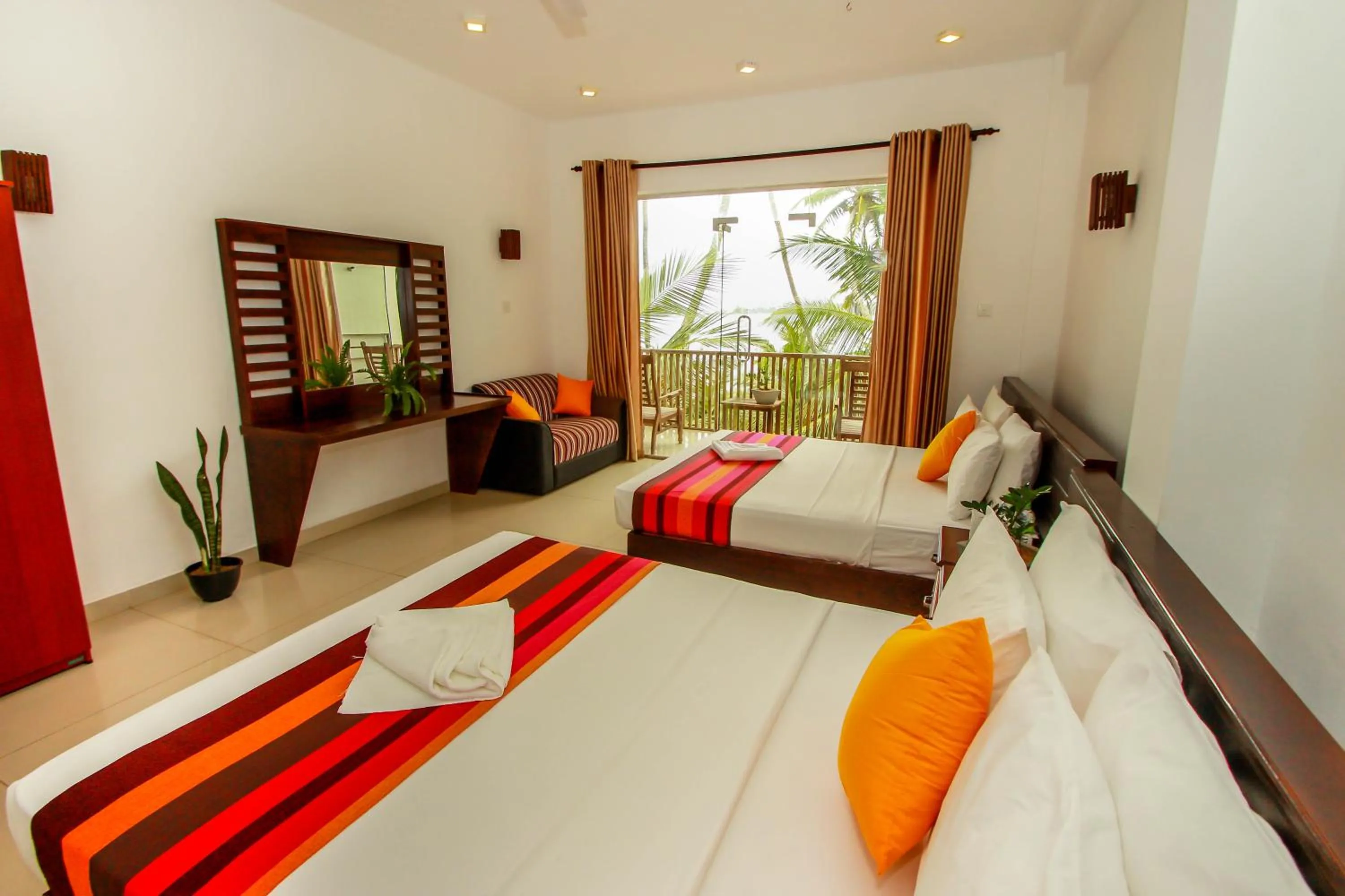 Bed in Dickwella Beach