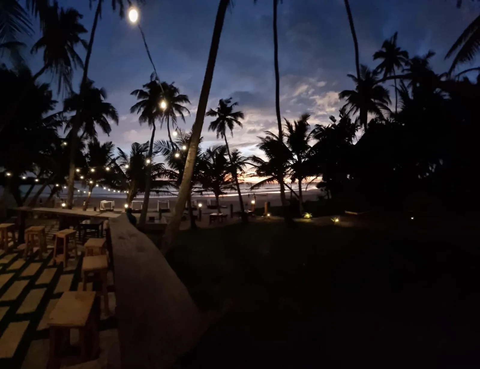 Night in Dickwella Beach