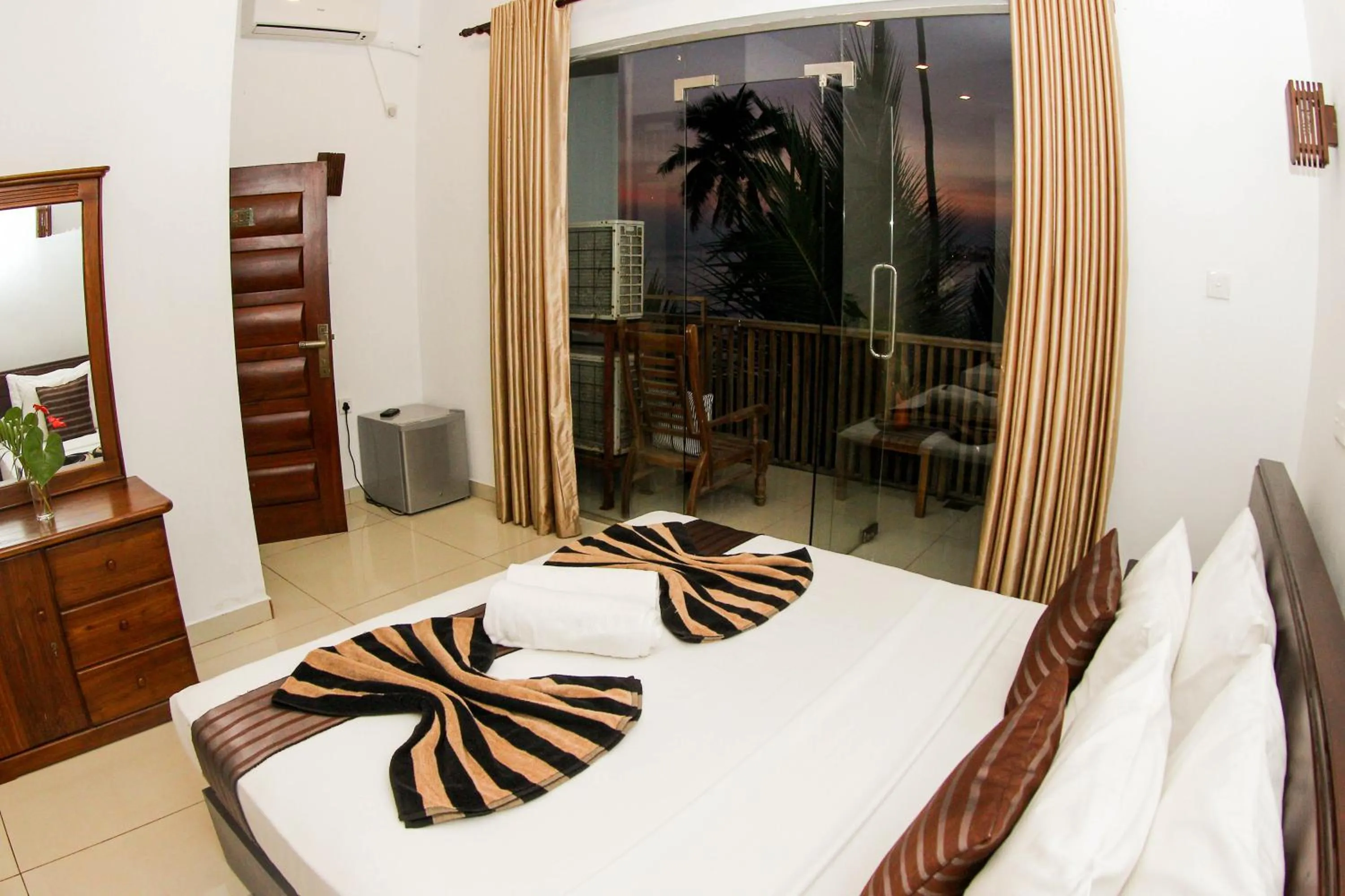 Bed in Dickwella Beach