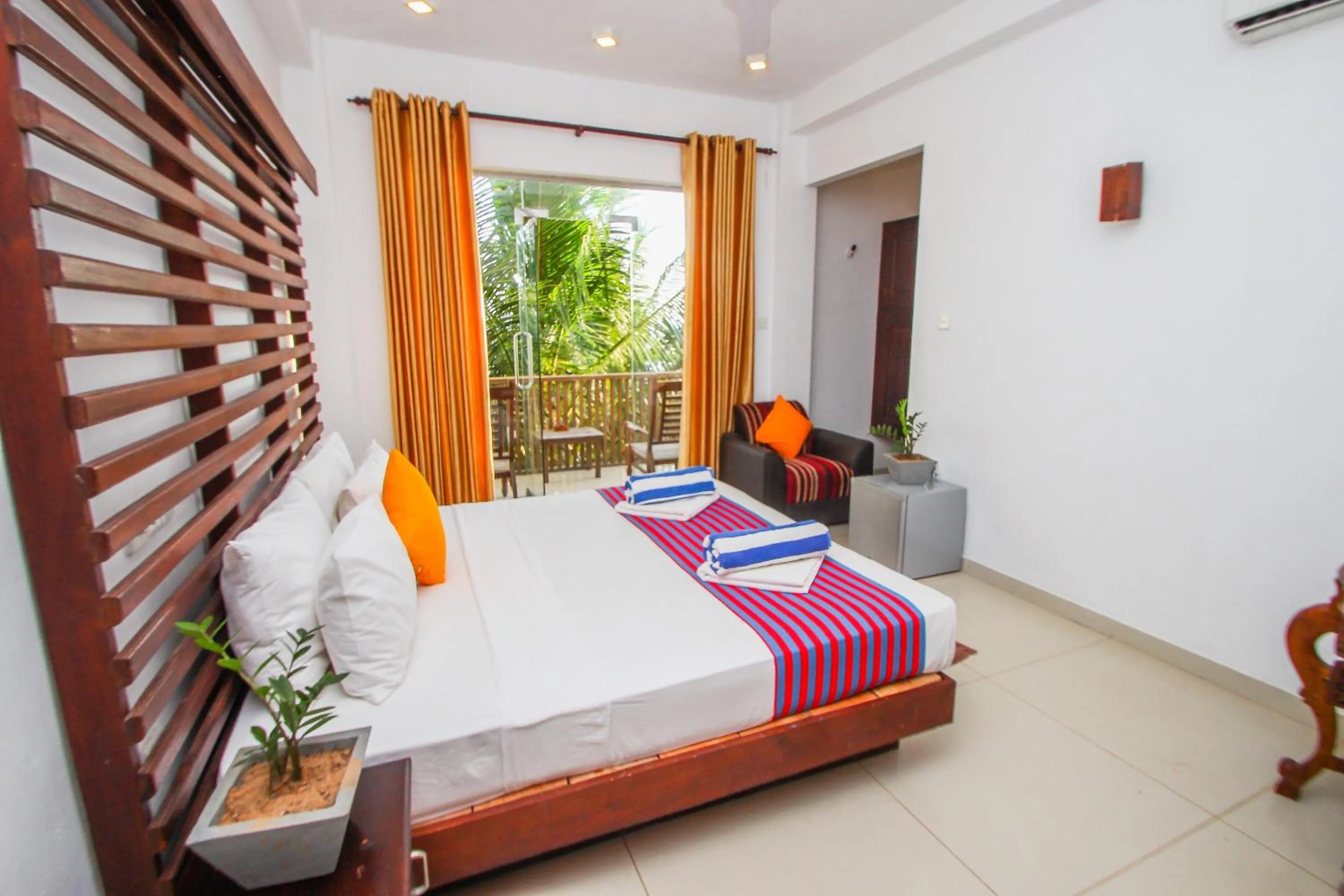 Bed in Dickwella Beach