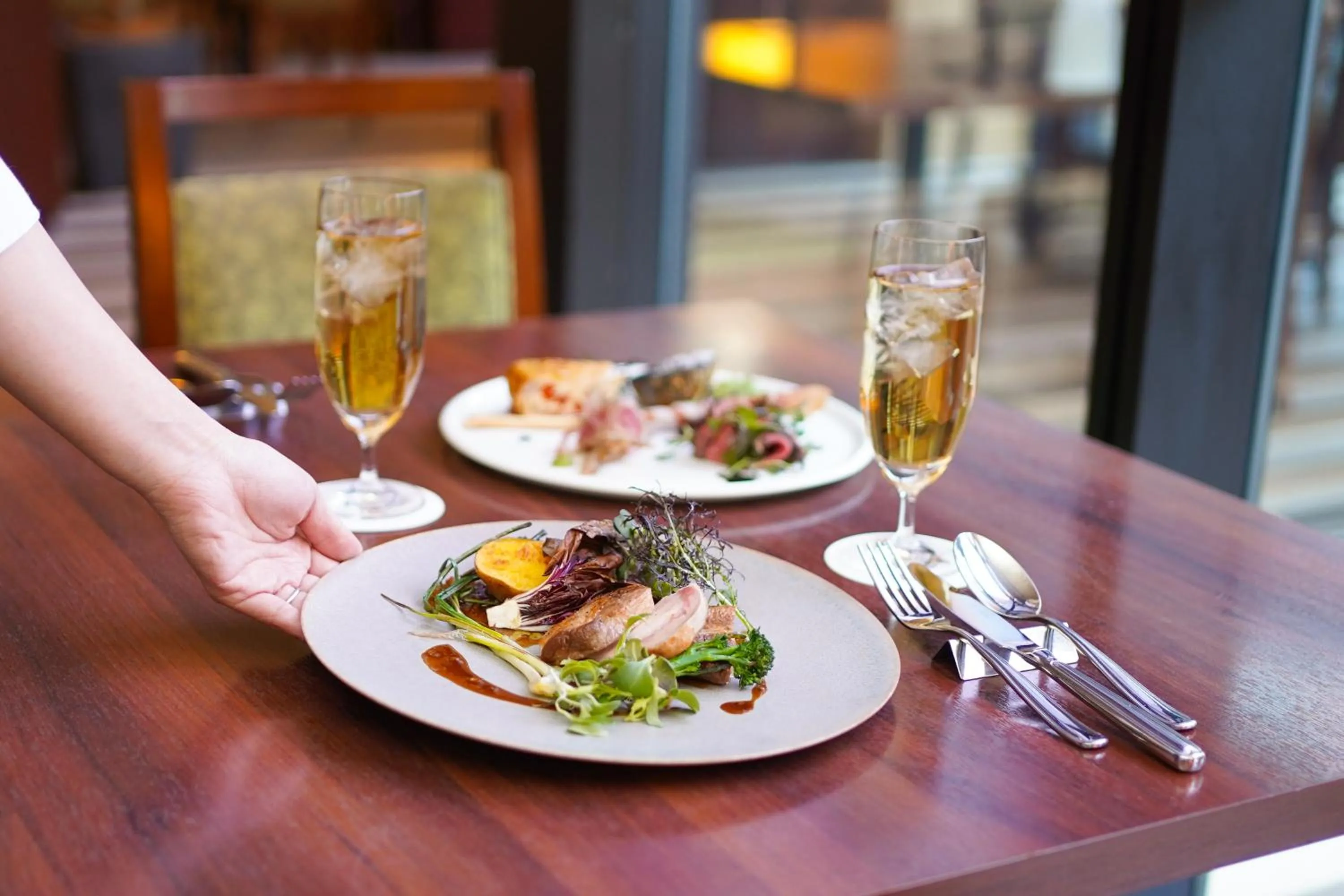 Restaurant/places to eat in Hotel The West Hills Mito