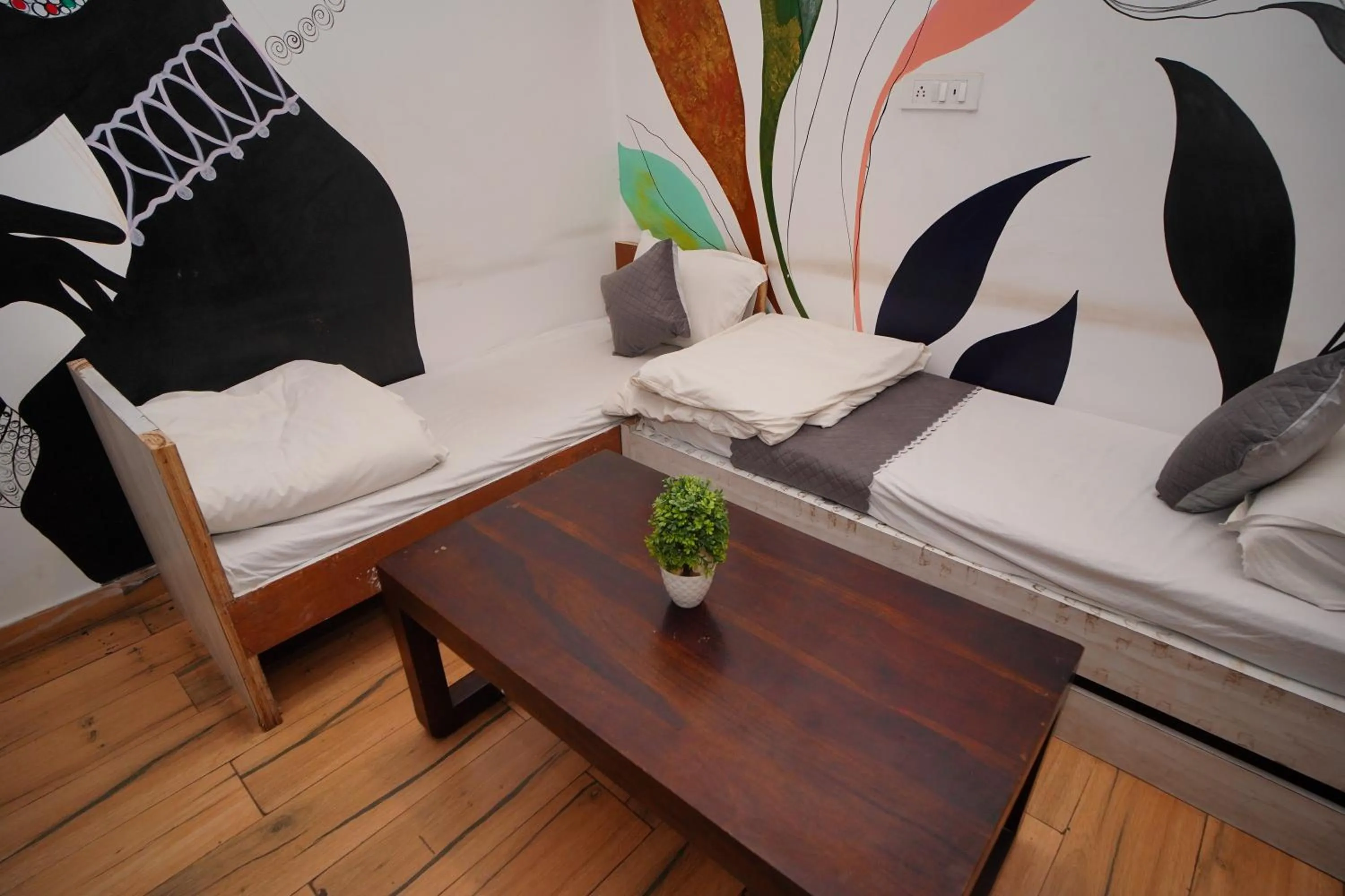 Bed in Hotel Lake Bridge