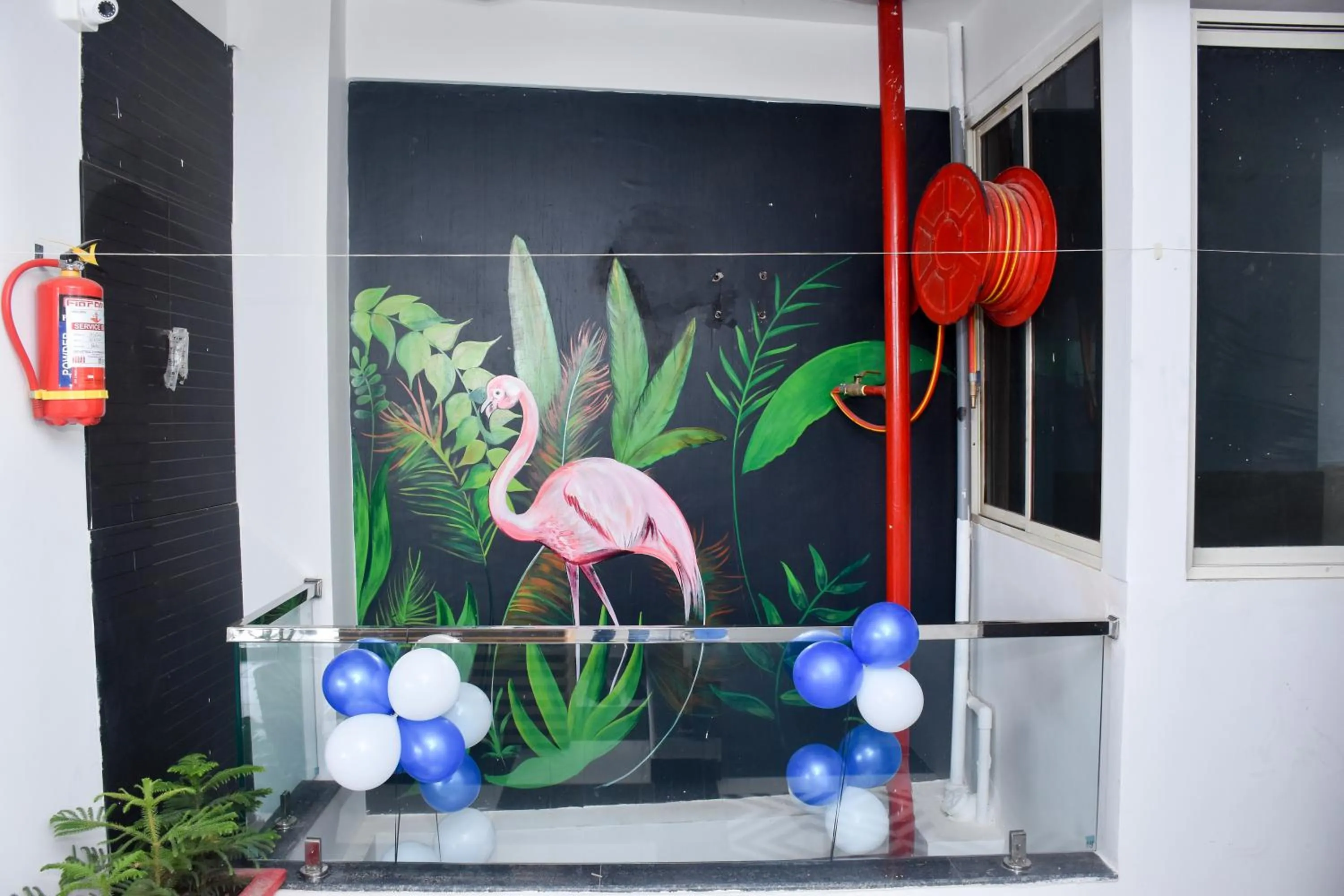 Decorative detail in Hotel Lake Bridge