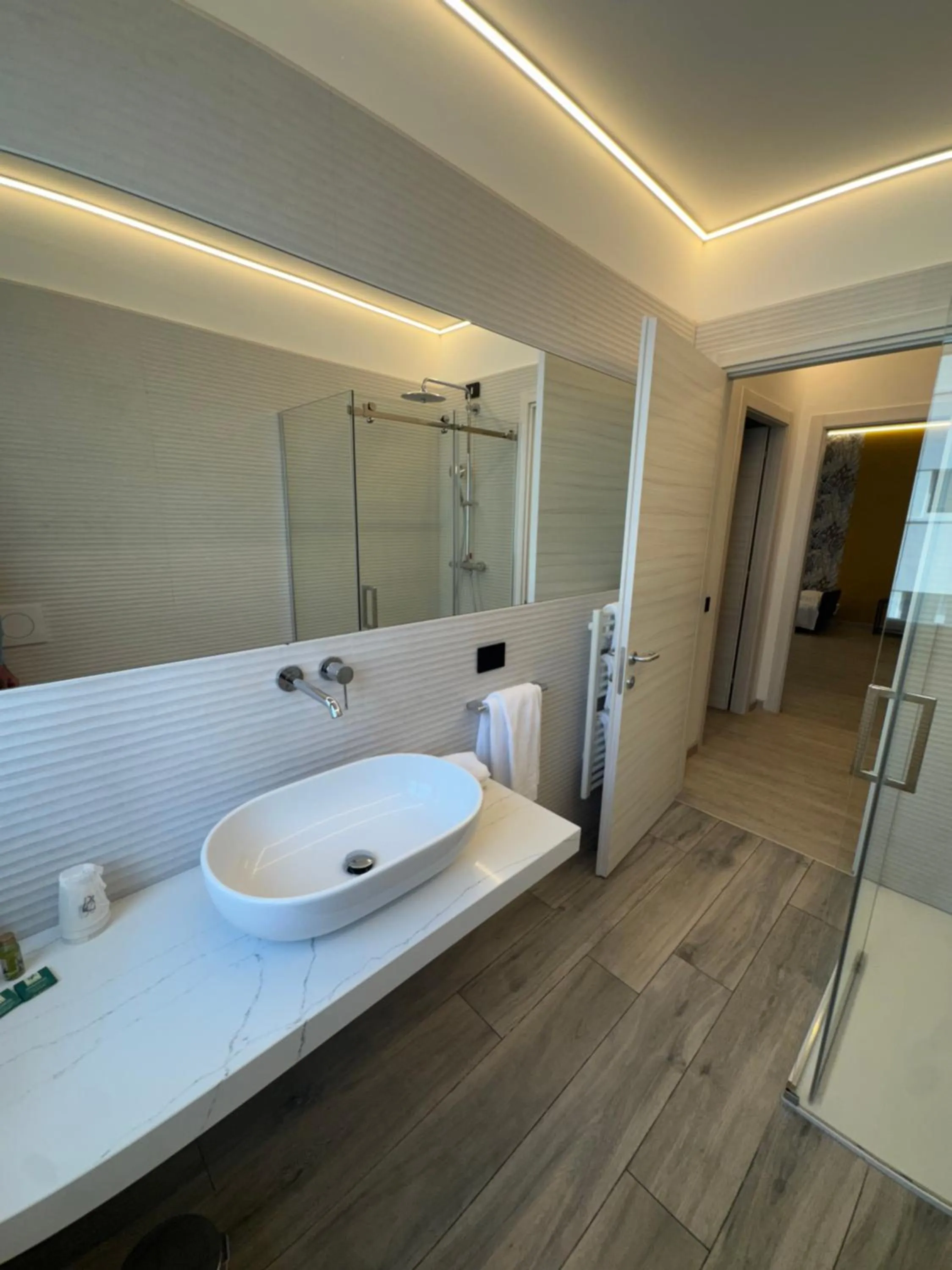 Bathroom in Corte Ongaro Hotel