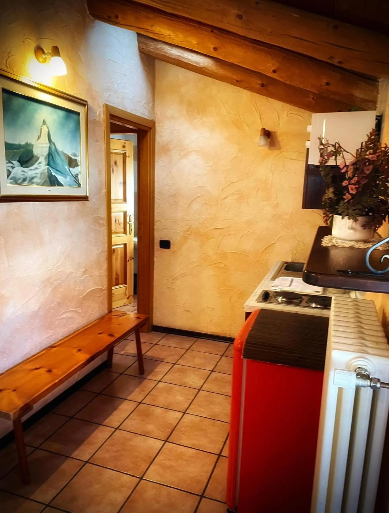 Kitchen or kitchenette in Residence Trompe-L'oeil