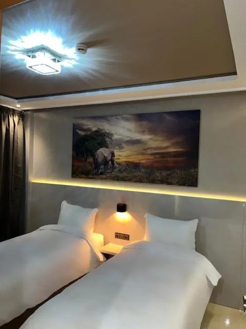 Bed in Hotel Appartement Tanger