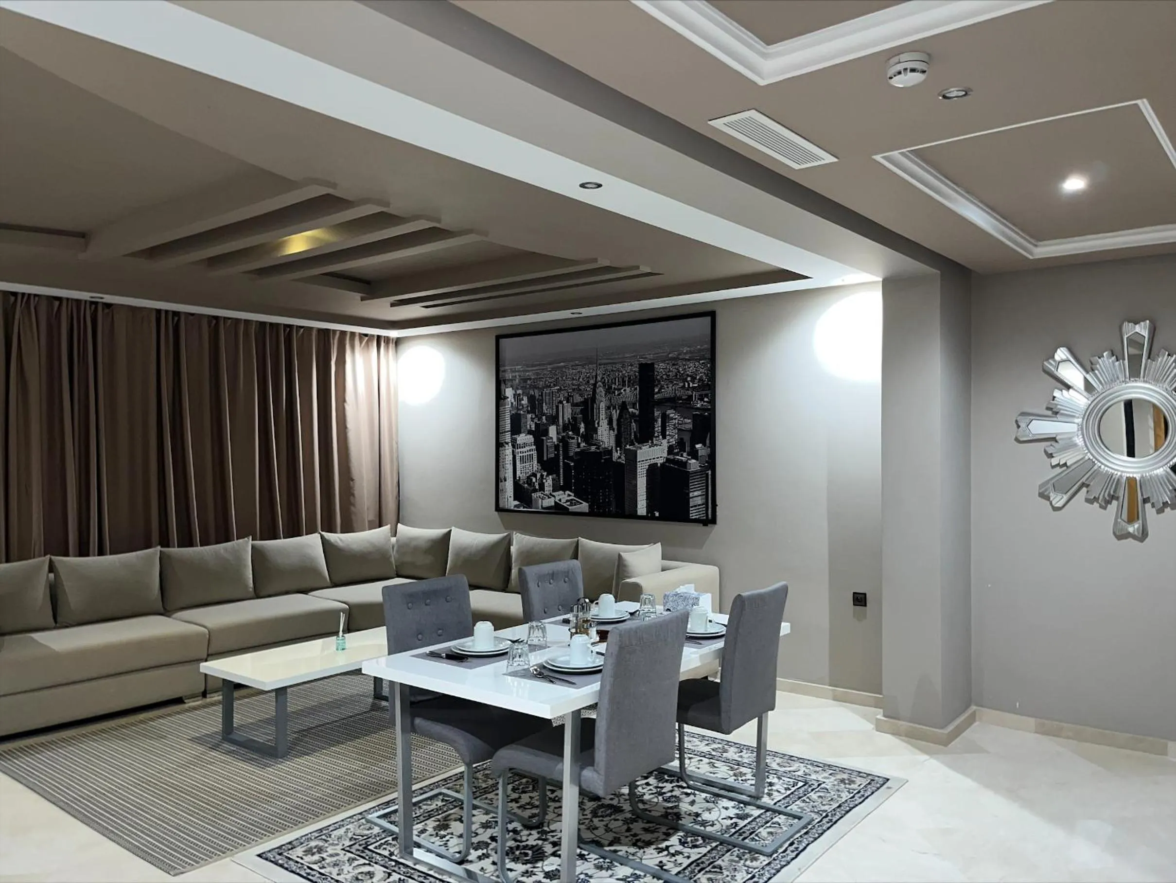 Living room in Hotel Appartement Tanger