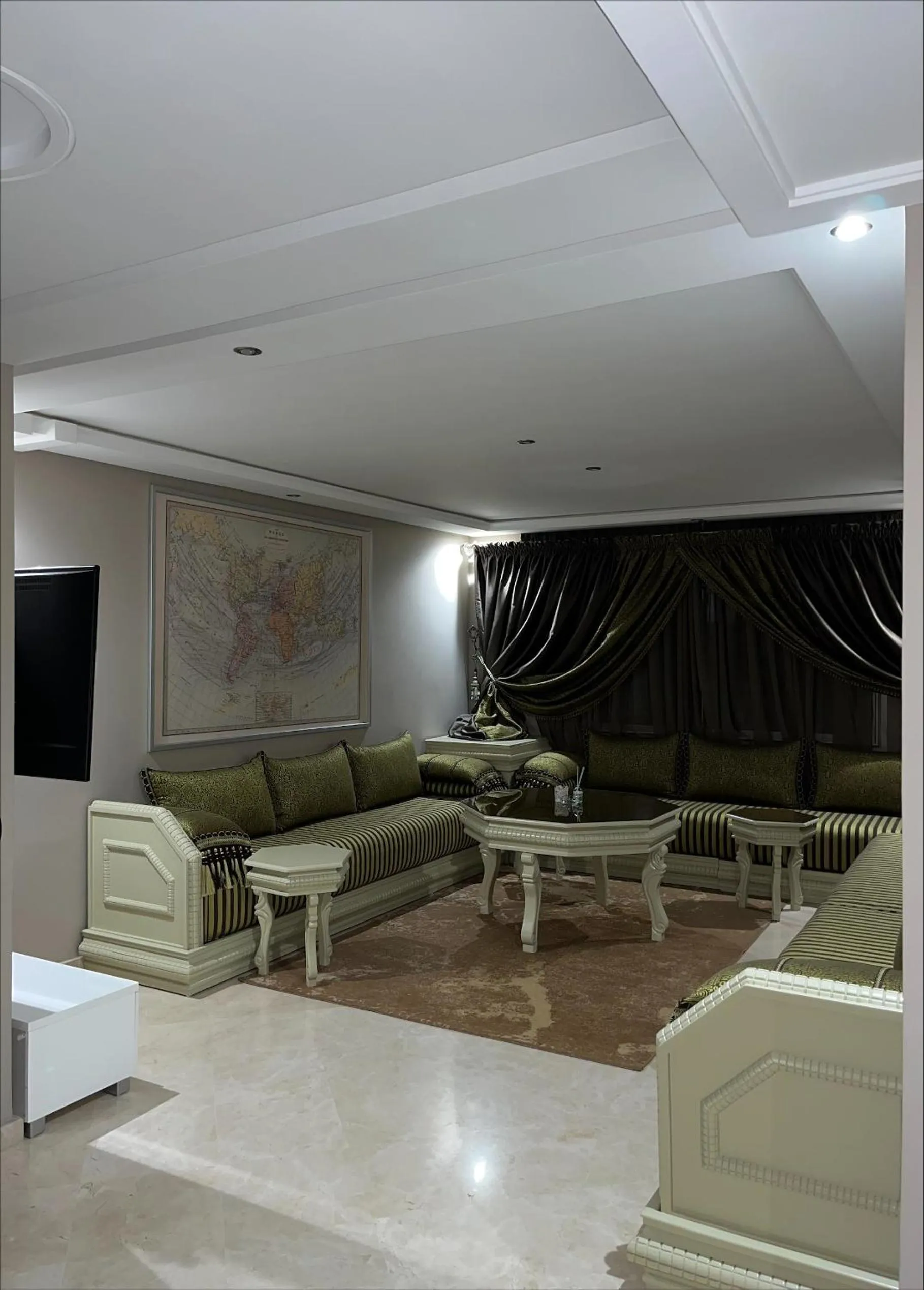 Living room in Hotel Appartement Tanger