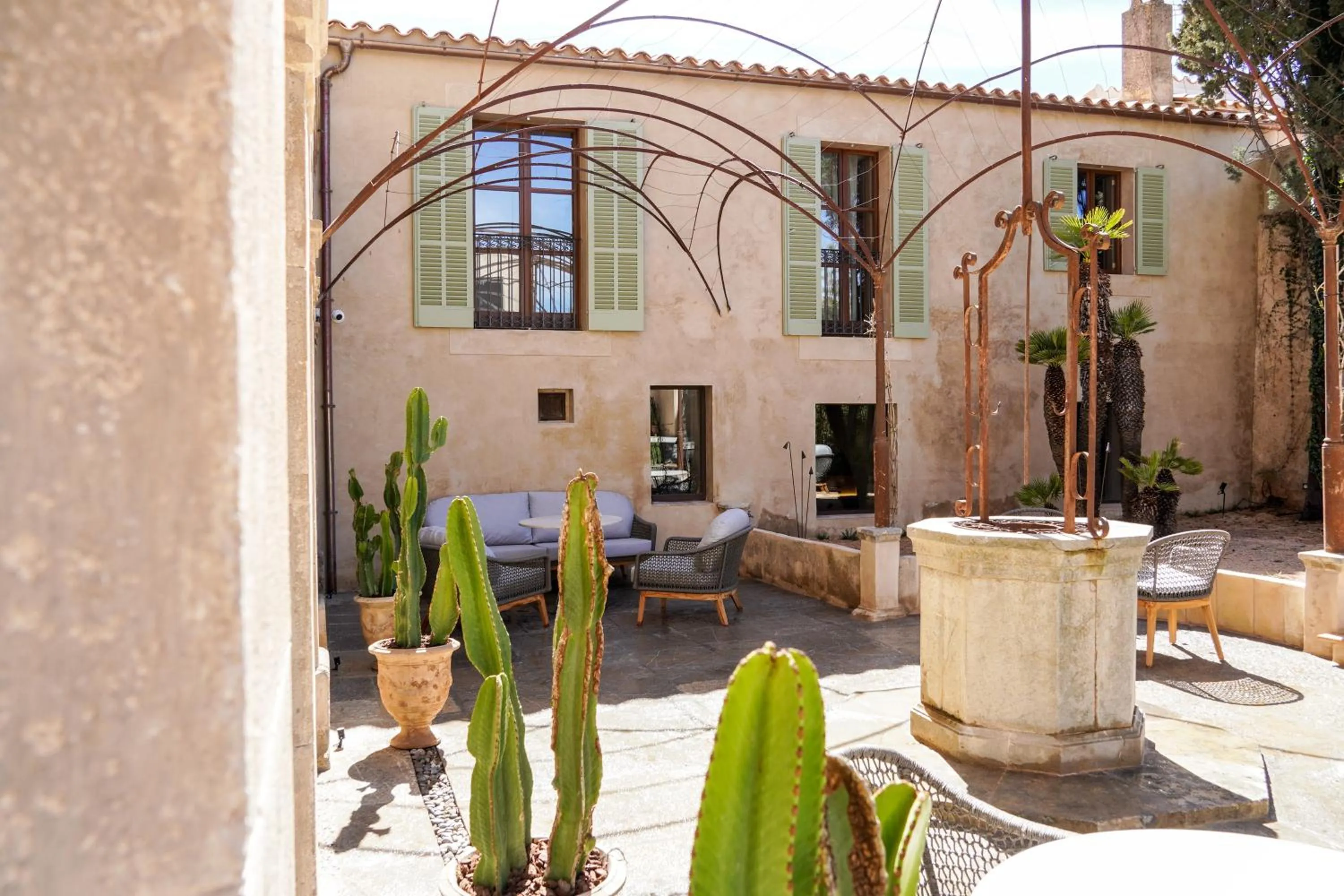 Patio in Juz de Yartan Art Hotel - Adults Only