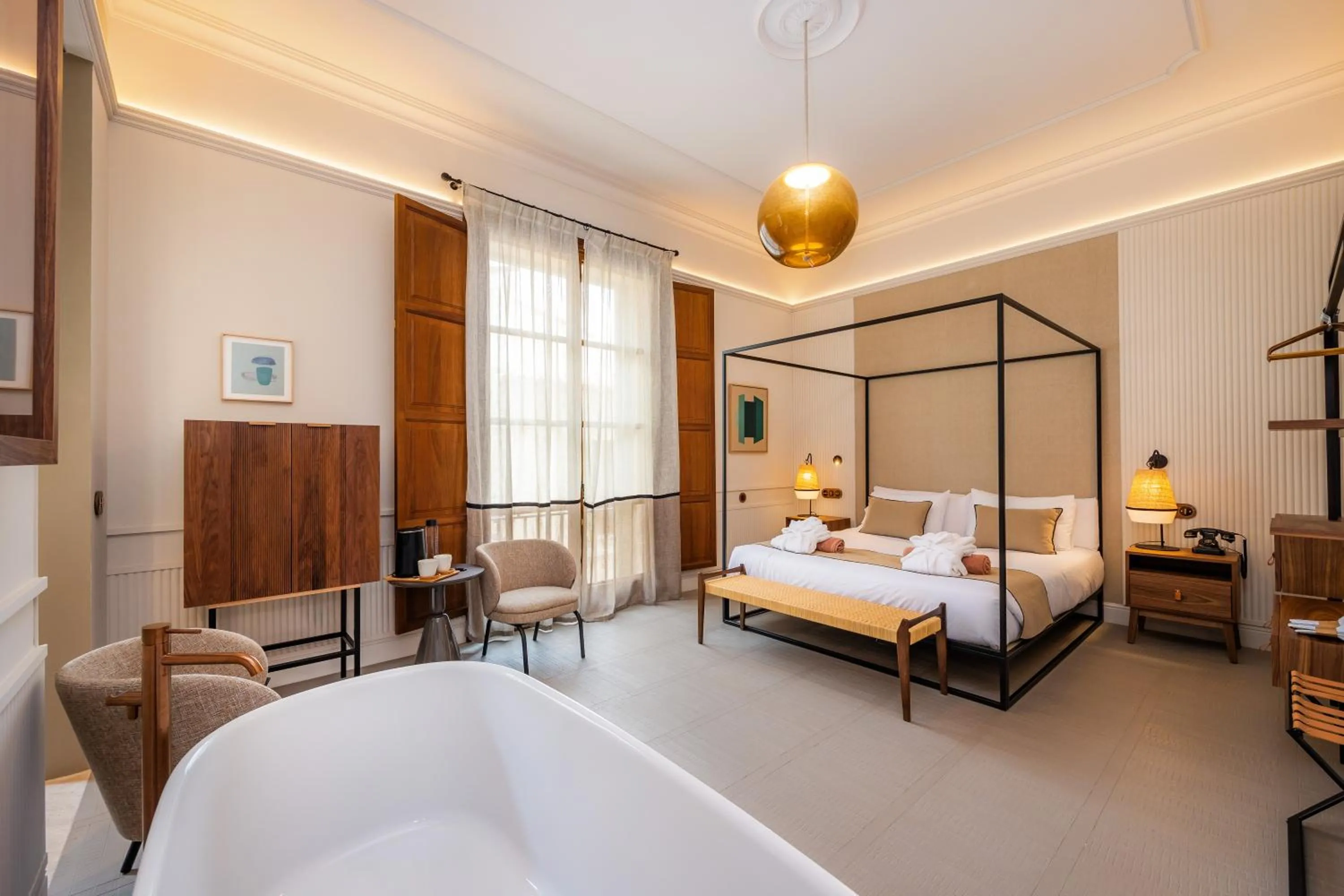 Bedroom, Bed in Juz de Yartan Art Hotel - Adults Only