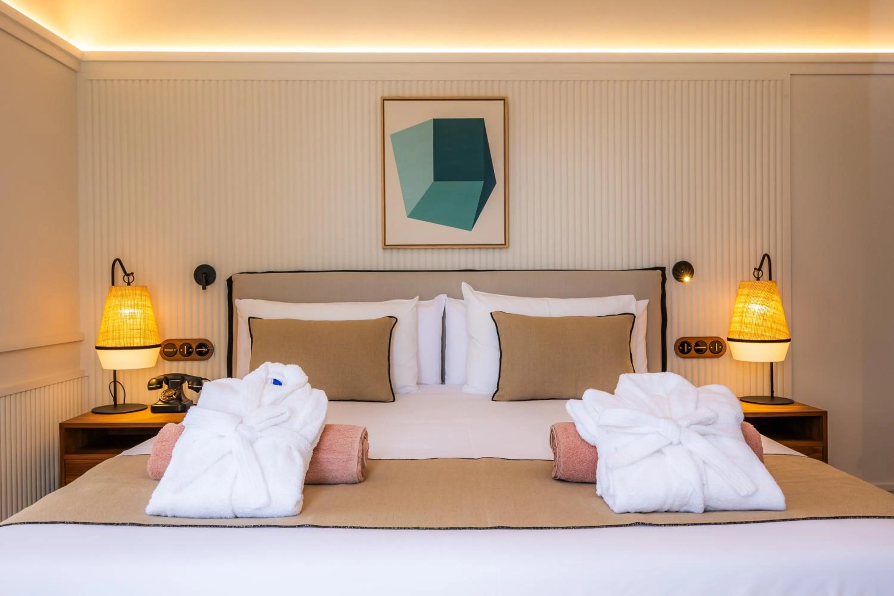 Bedroom, Bed in Juz de Yartan Art Hotel - Adults Only