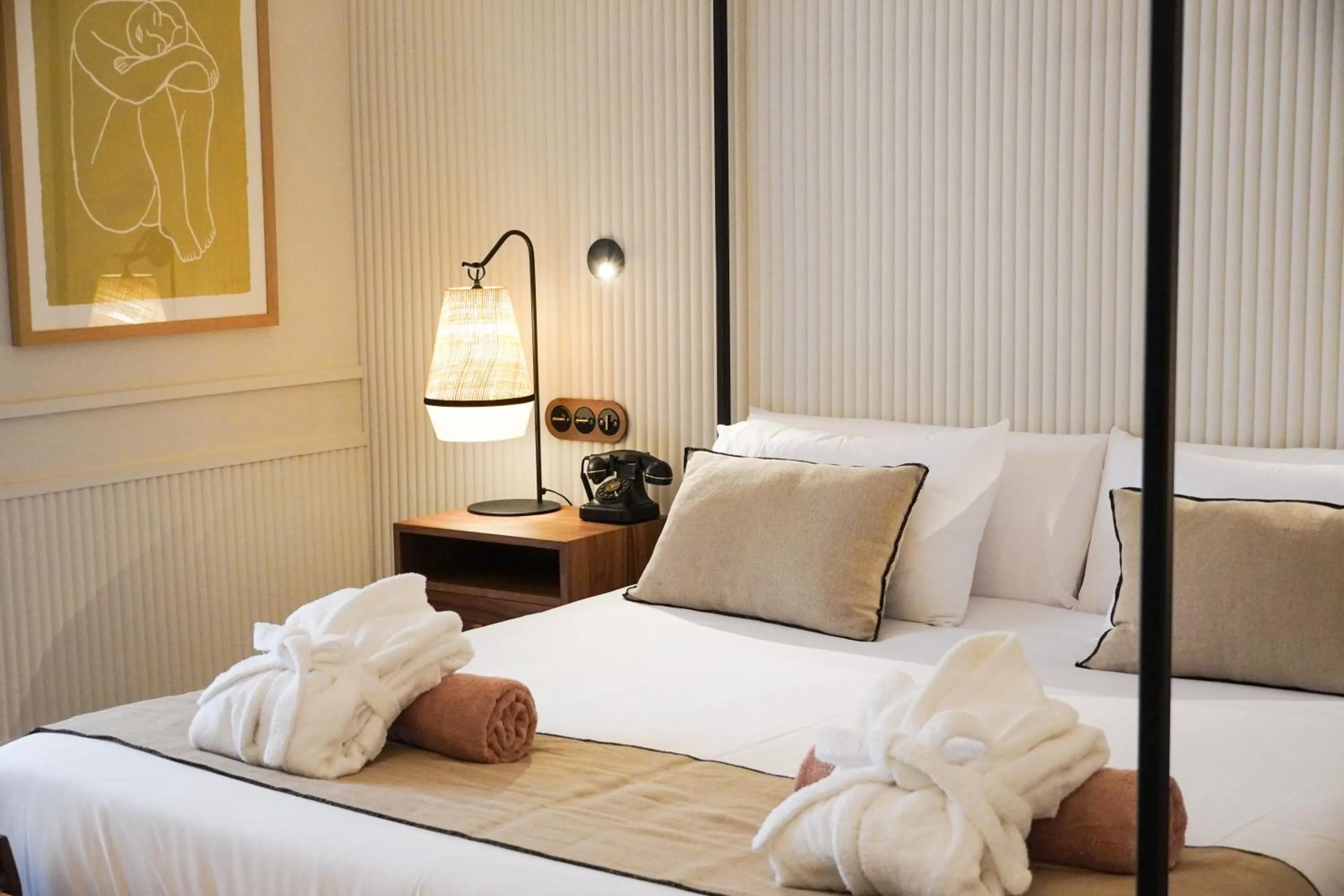 Bedroom, Bed in Juz de Yartan Art Hotel - Adults Only