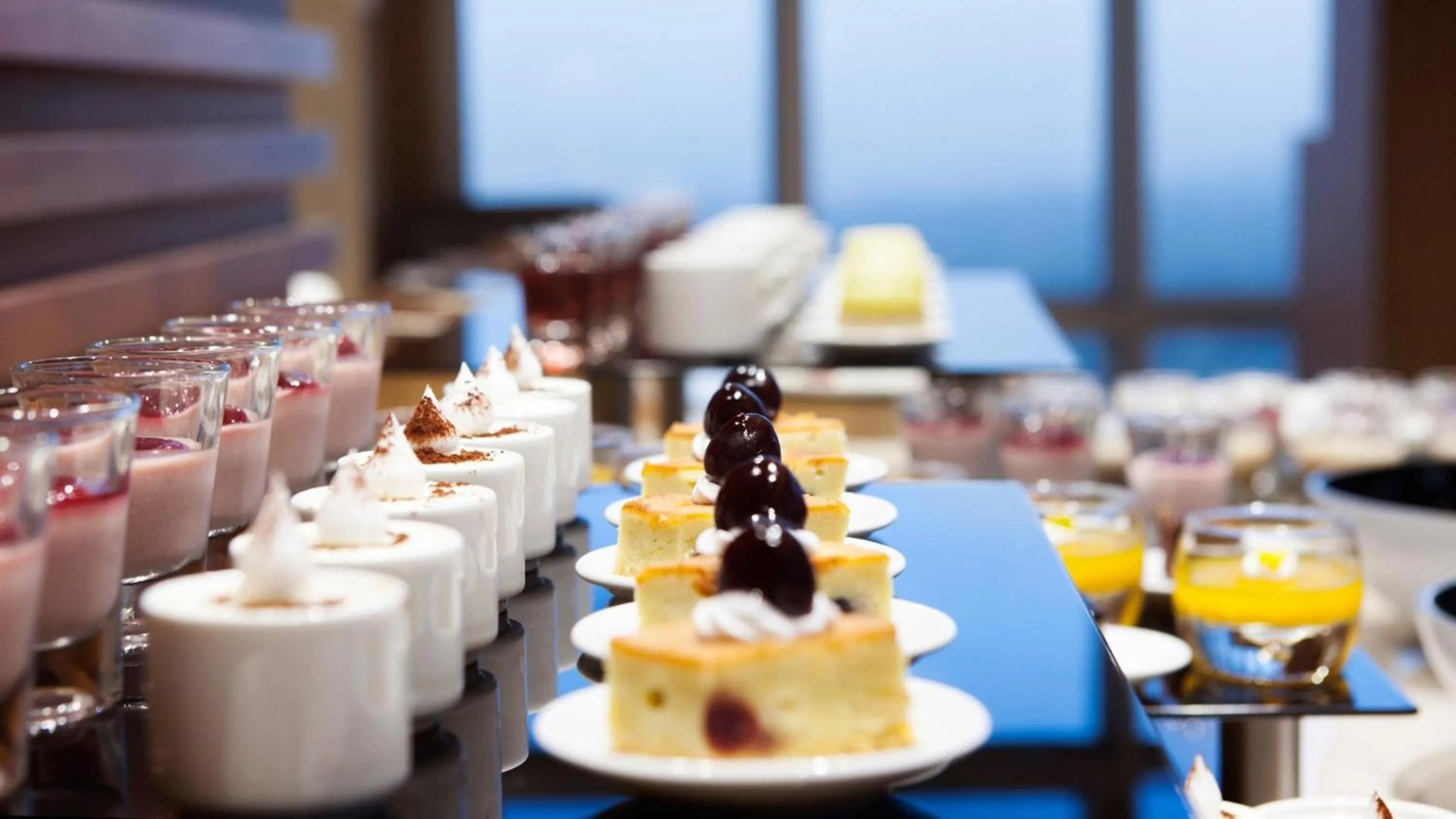 Buffet breakfast in LOTTE CITY HOTEL Jeju Airport