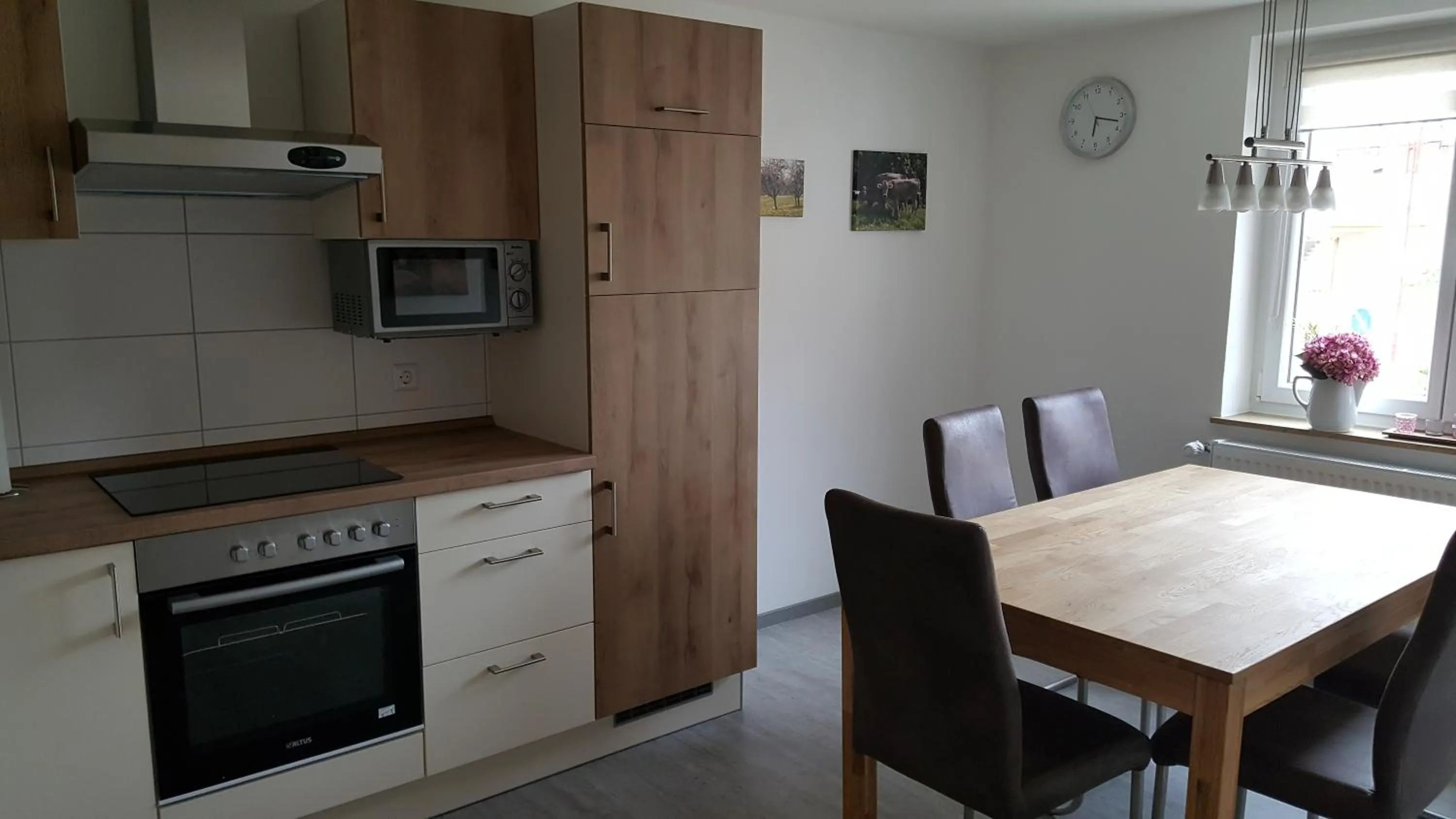 Kitchen or kitchenette in Gasthof zum Lamm