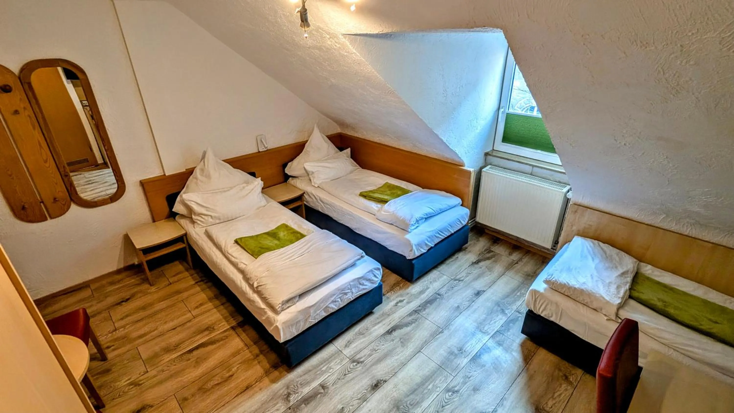 Photo of the whole room, Bed in Hotel am Rathaus