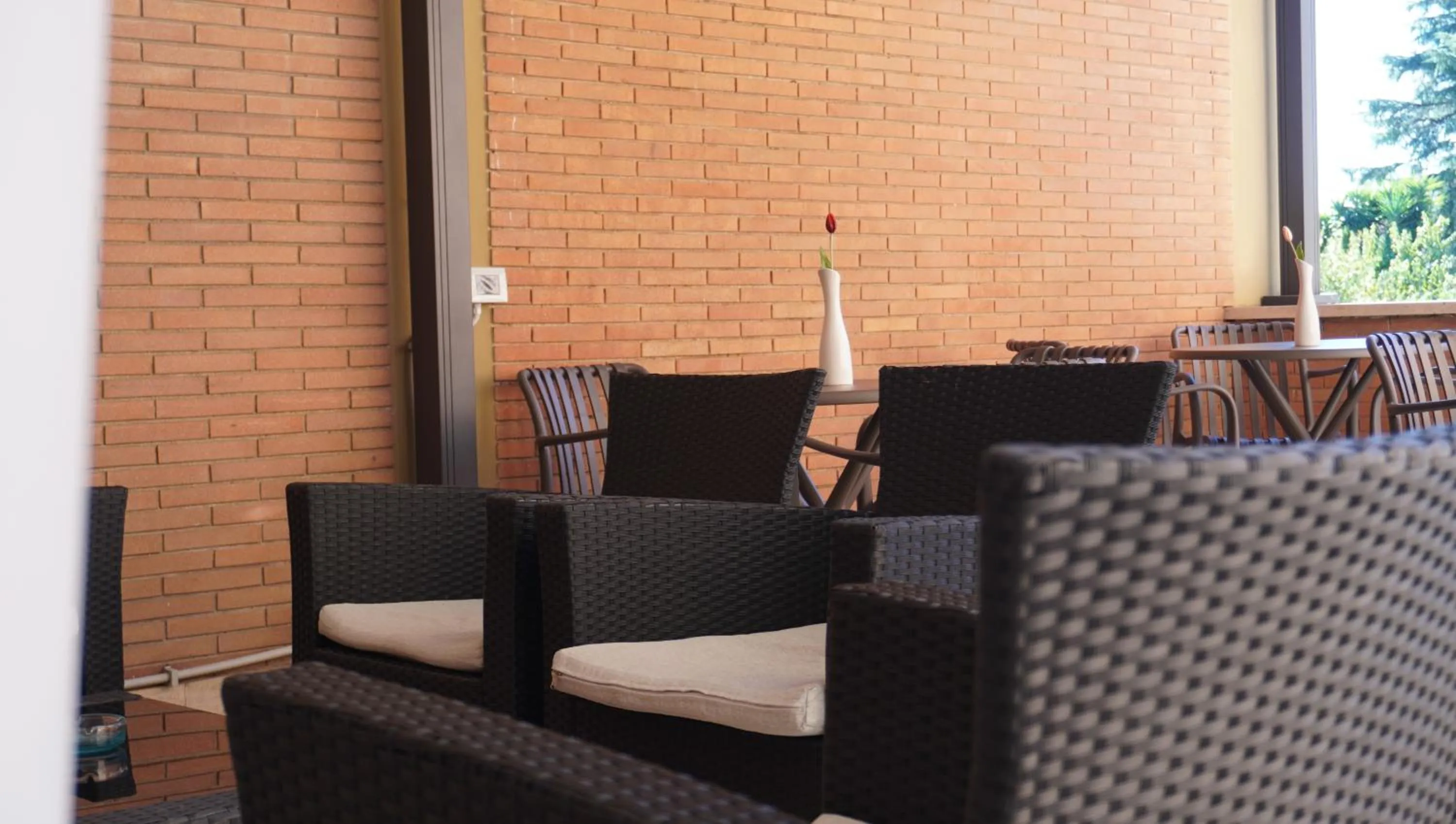 Seating area in Oasi San Francesco