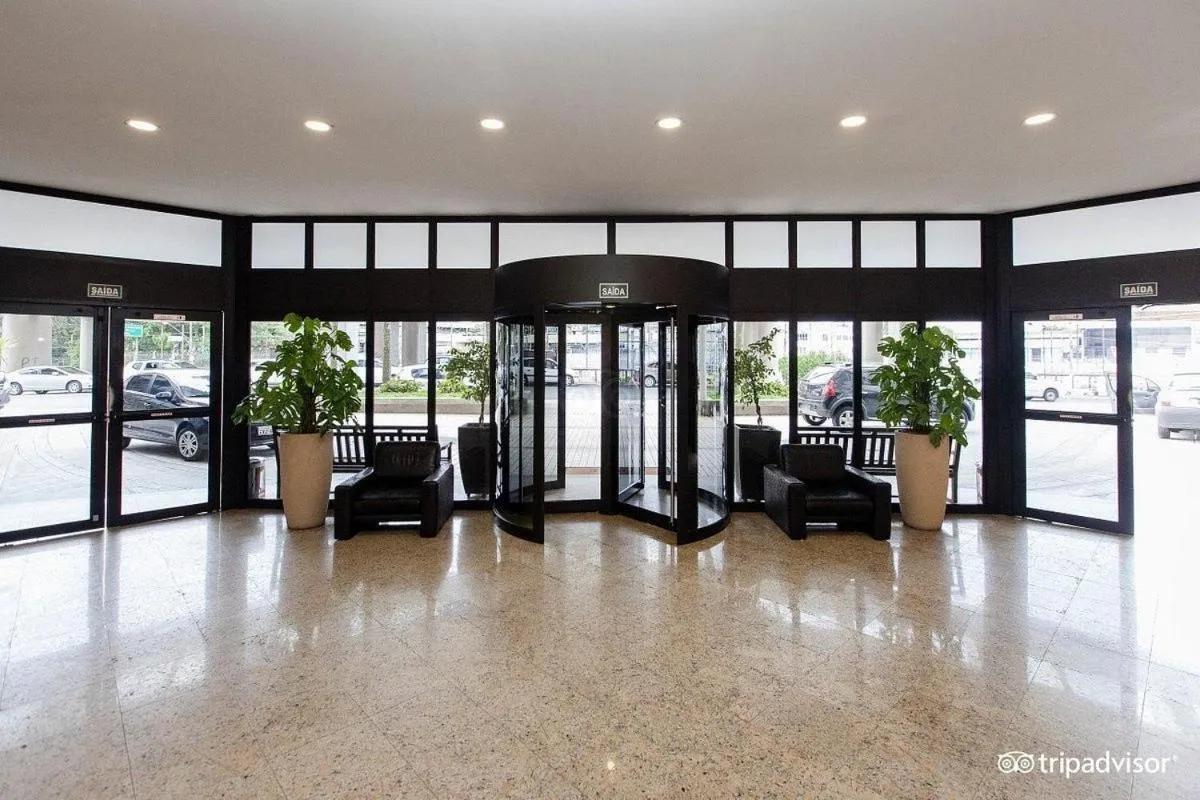 Lobby or reception in Suite Luxo Flat Hotel Aeroporto Congonhas 1503