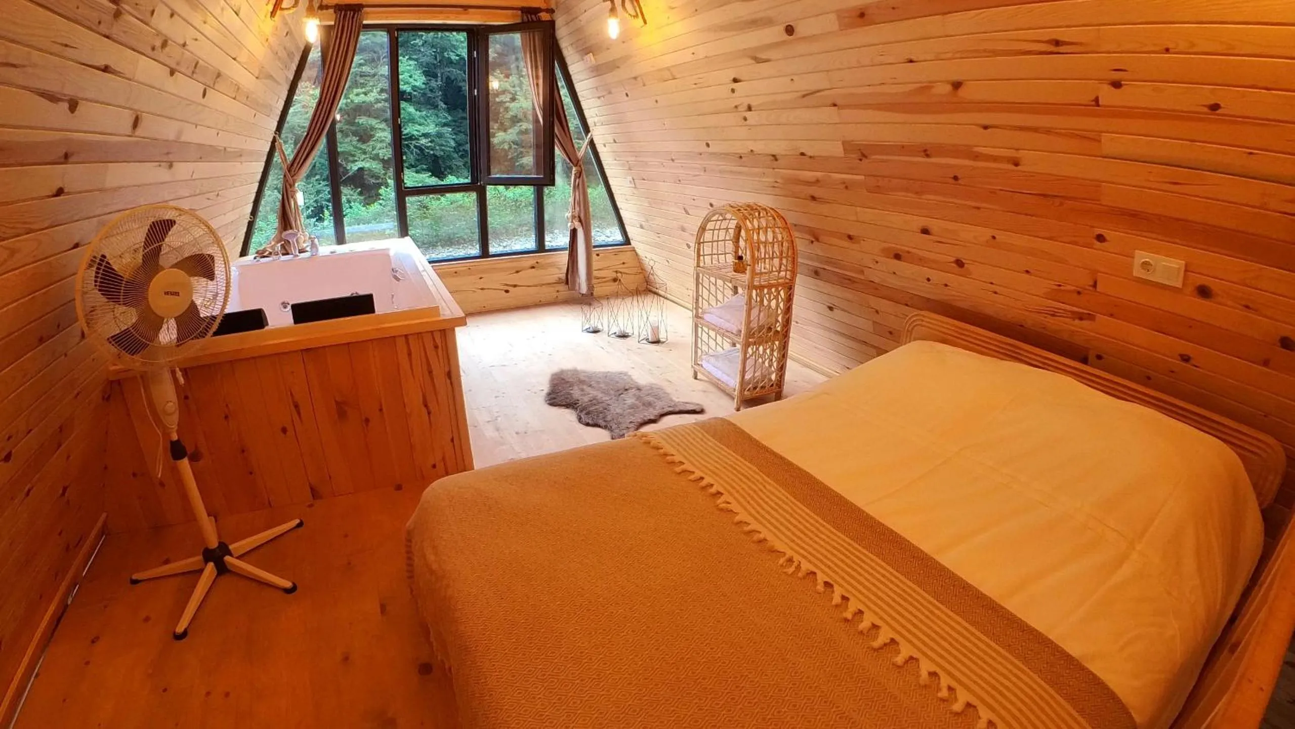 Bed in Hayde Bungalow