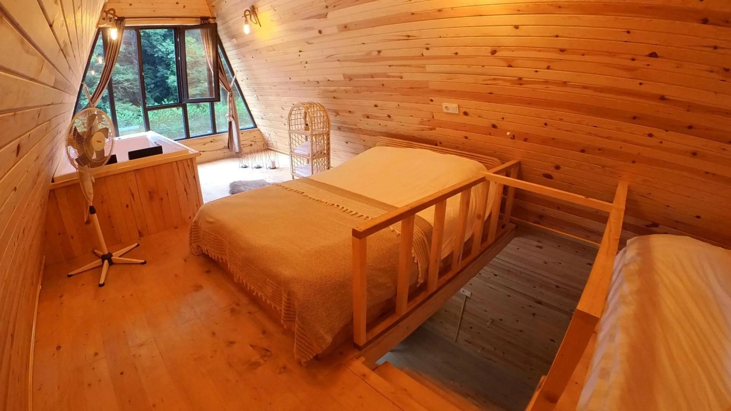 Bed in Hayde Bungalow