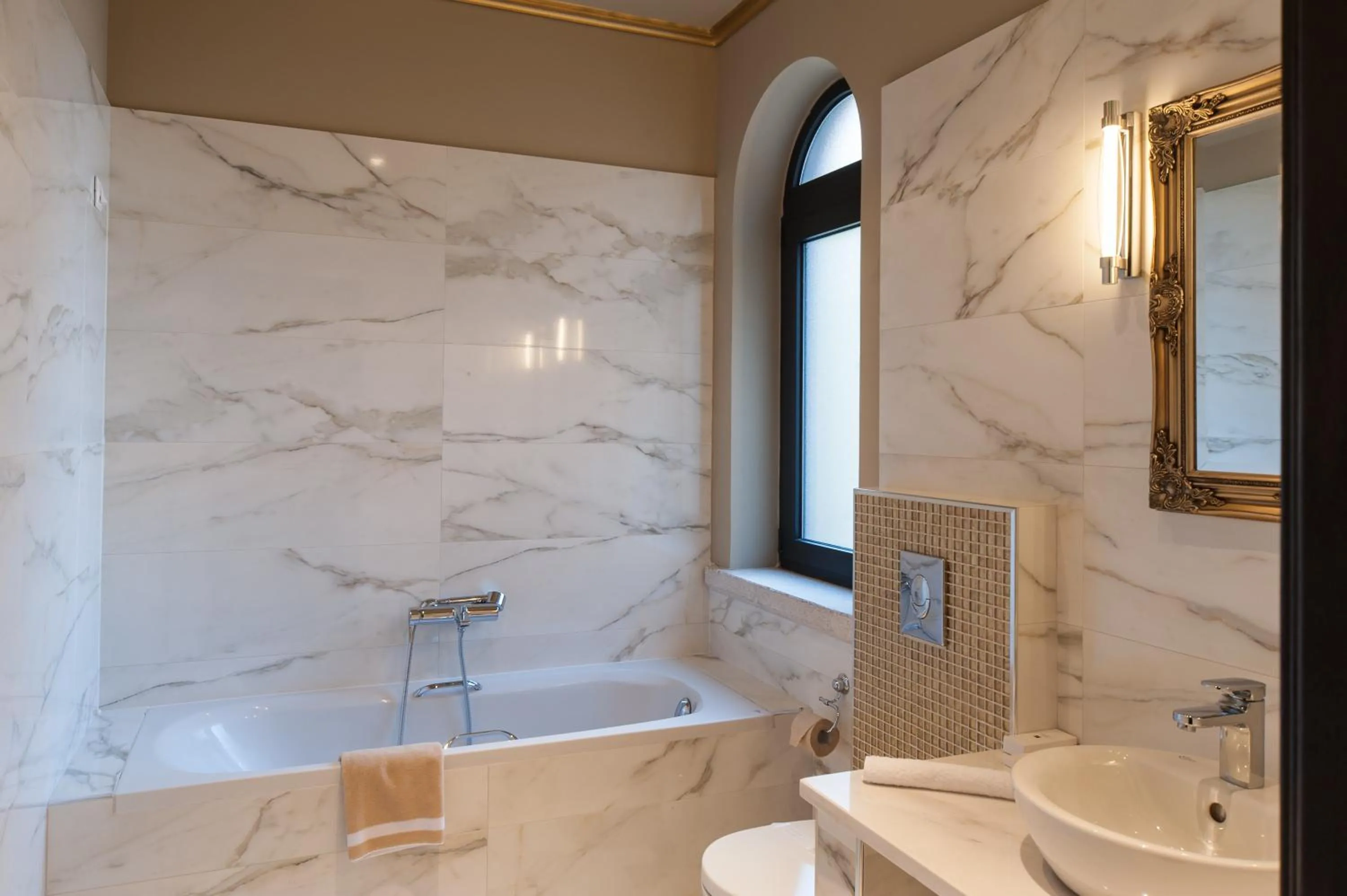 Bathroom in Levidi Suites