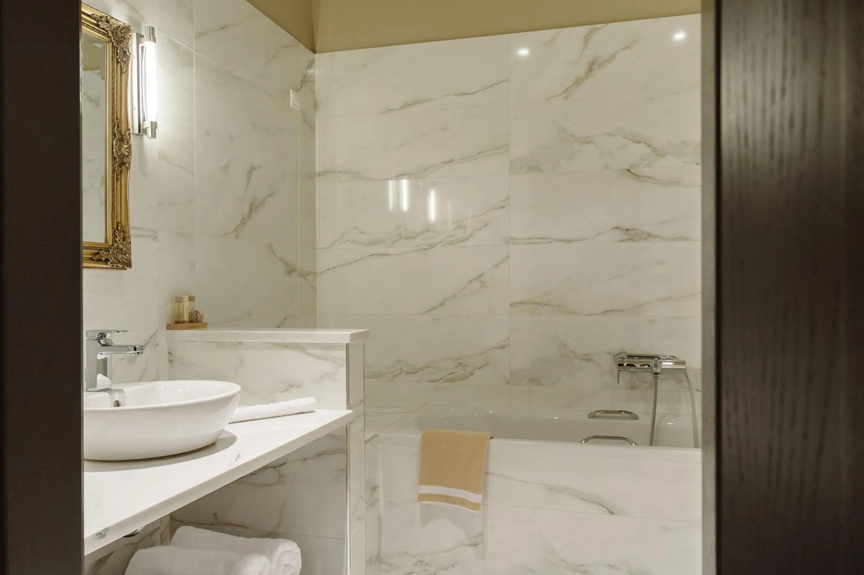 Bathroom in Levidi Suites