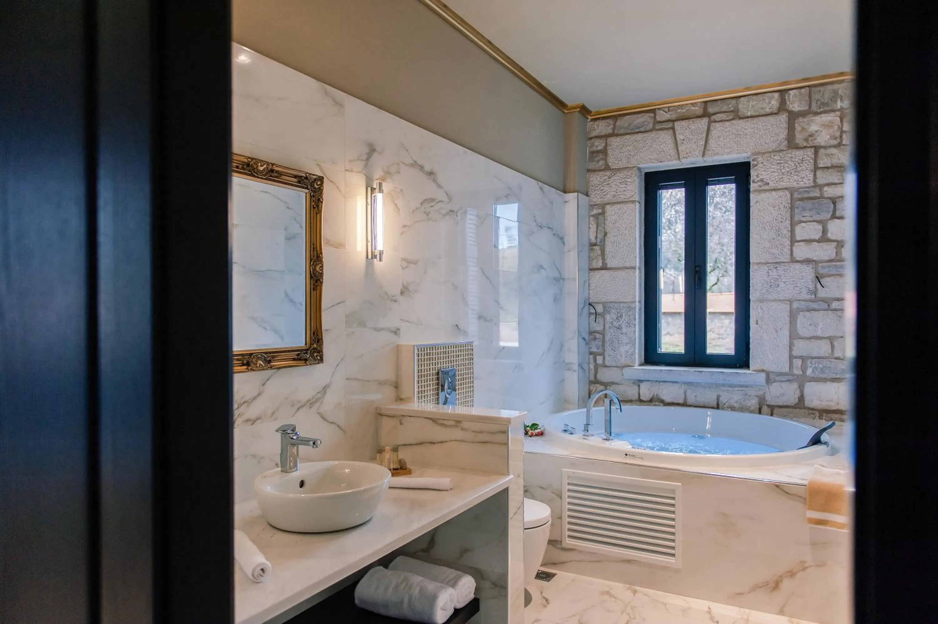 Bathroom in Levidi Suites