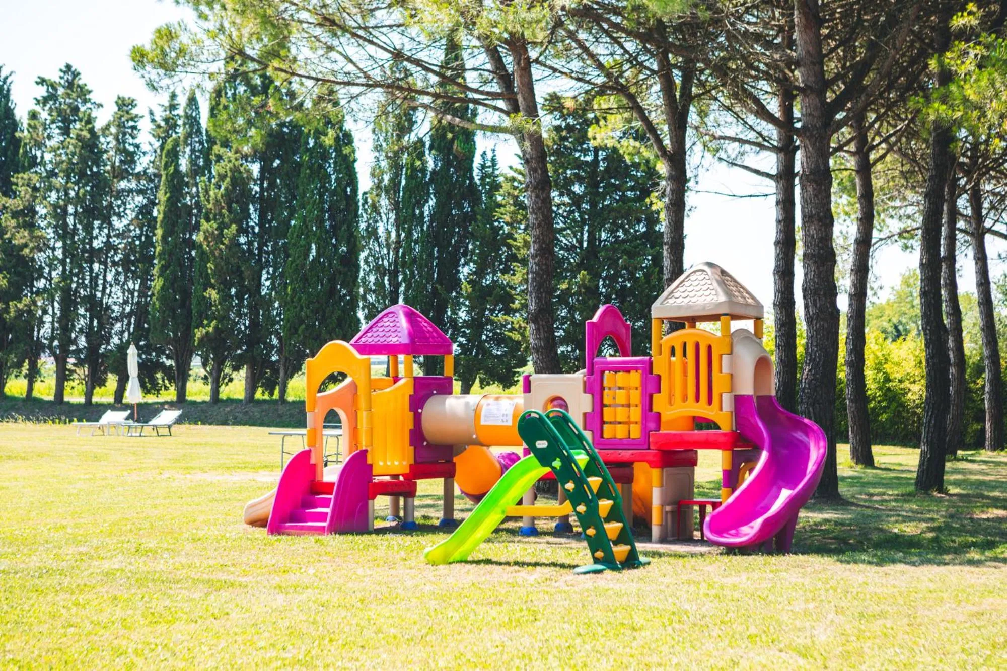 Children play ground in Residenze Di La' Dal Fiume