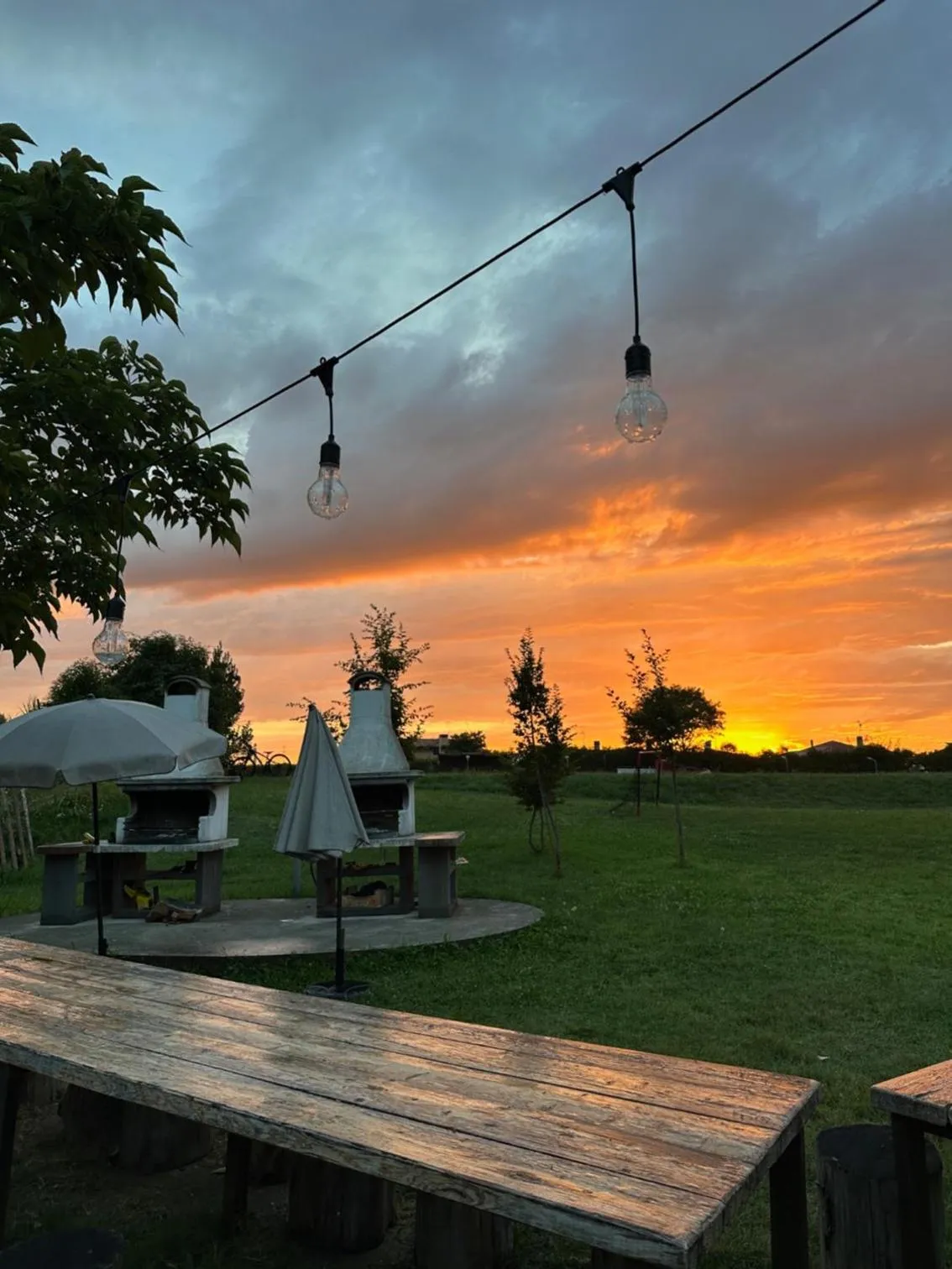 Garden view in Residenze Di La' Dal Fiume