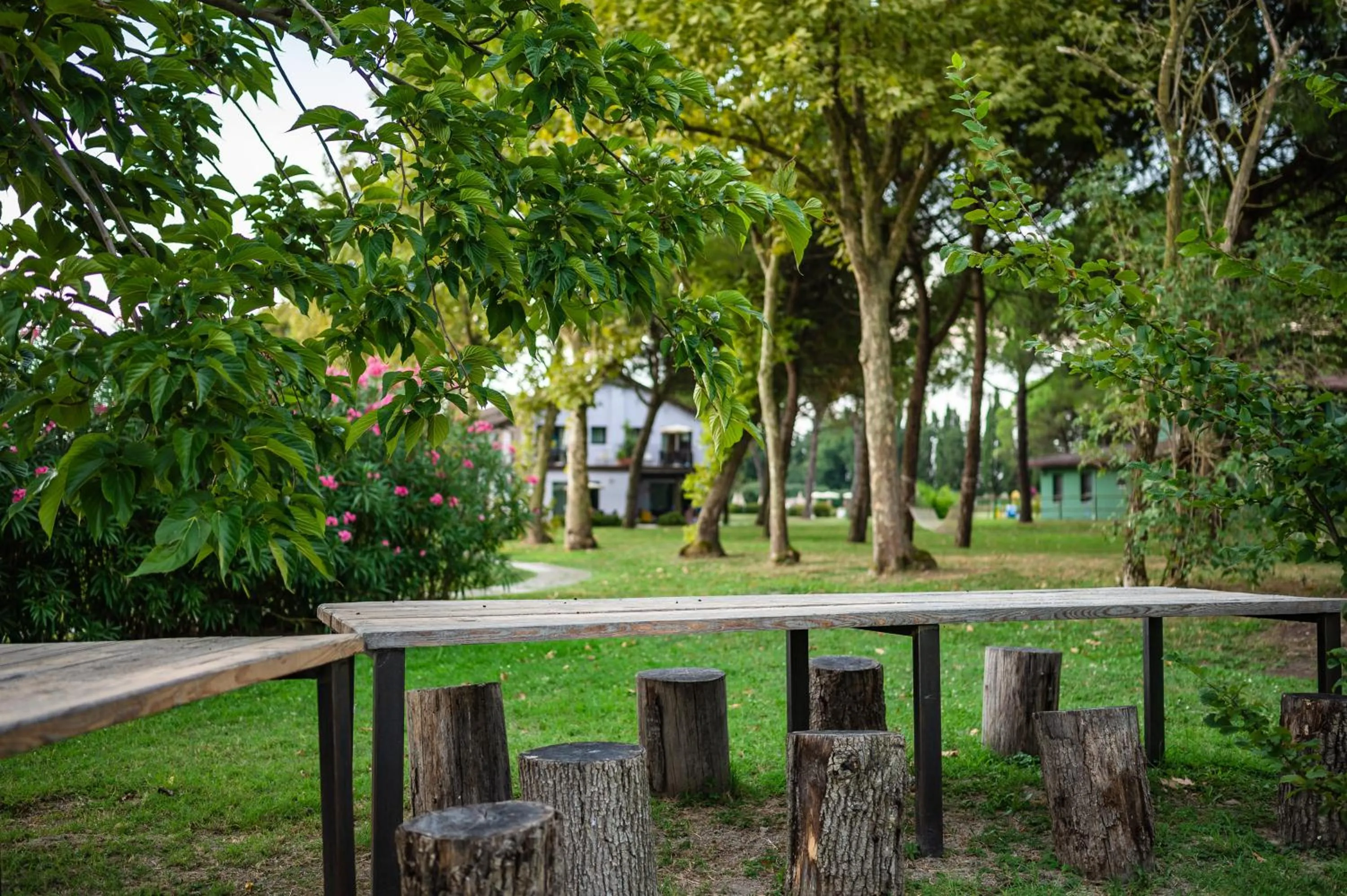 BBQ facilities in Residenze Di La' Dal Fiume