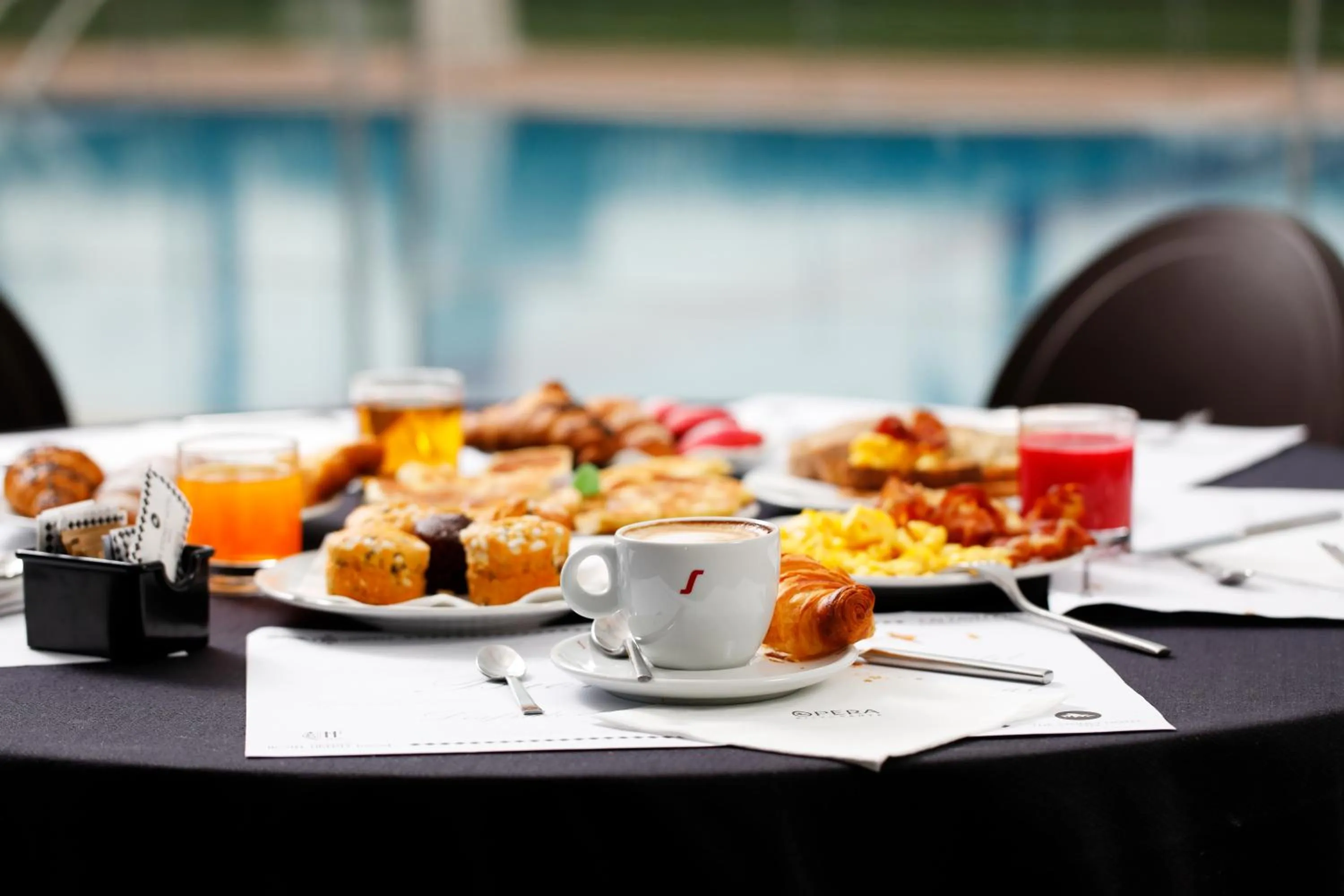 Pool view in The Sydney Hotel