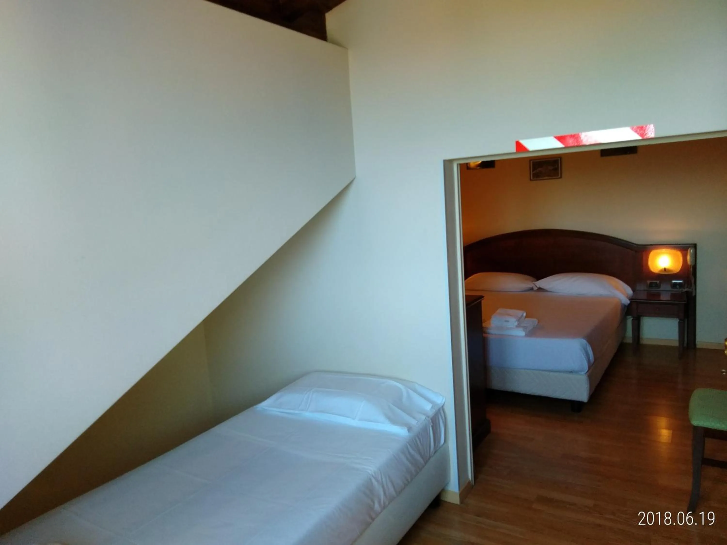 Bed in Hotel Belvedere