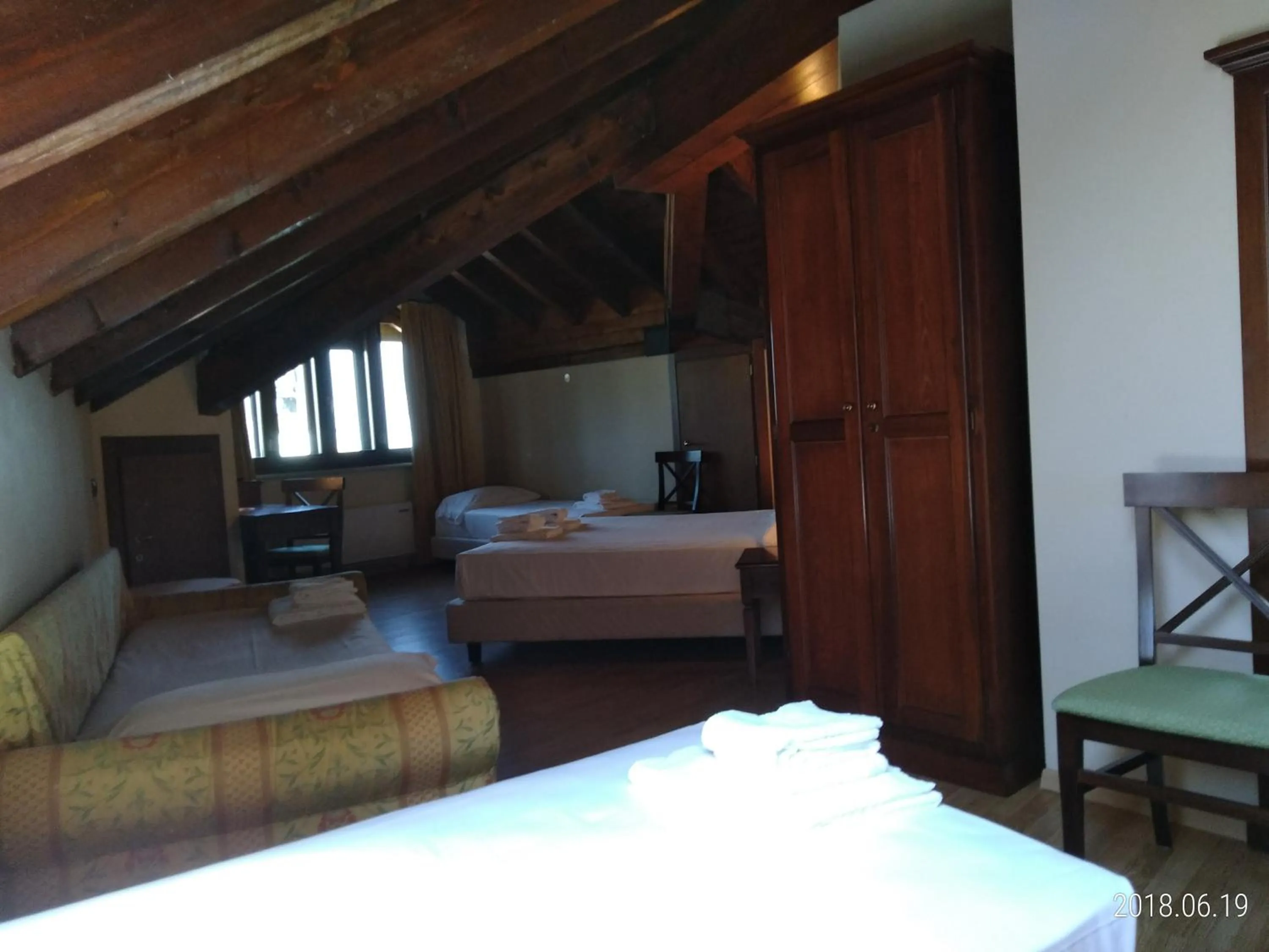 Bed in Hotel Belvedere