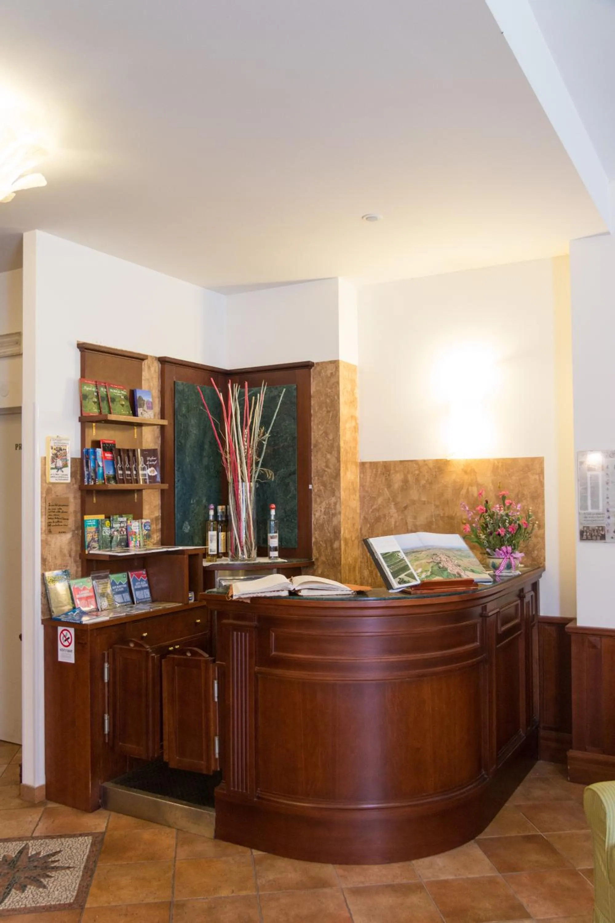 Lobby or reception in Hotel Belvedere