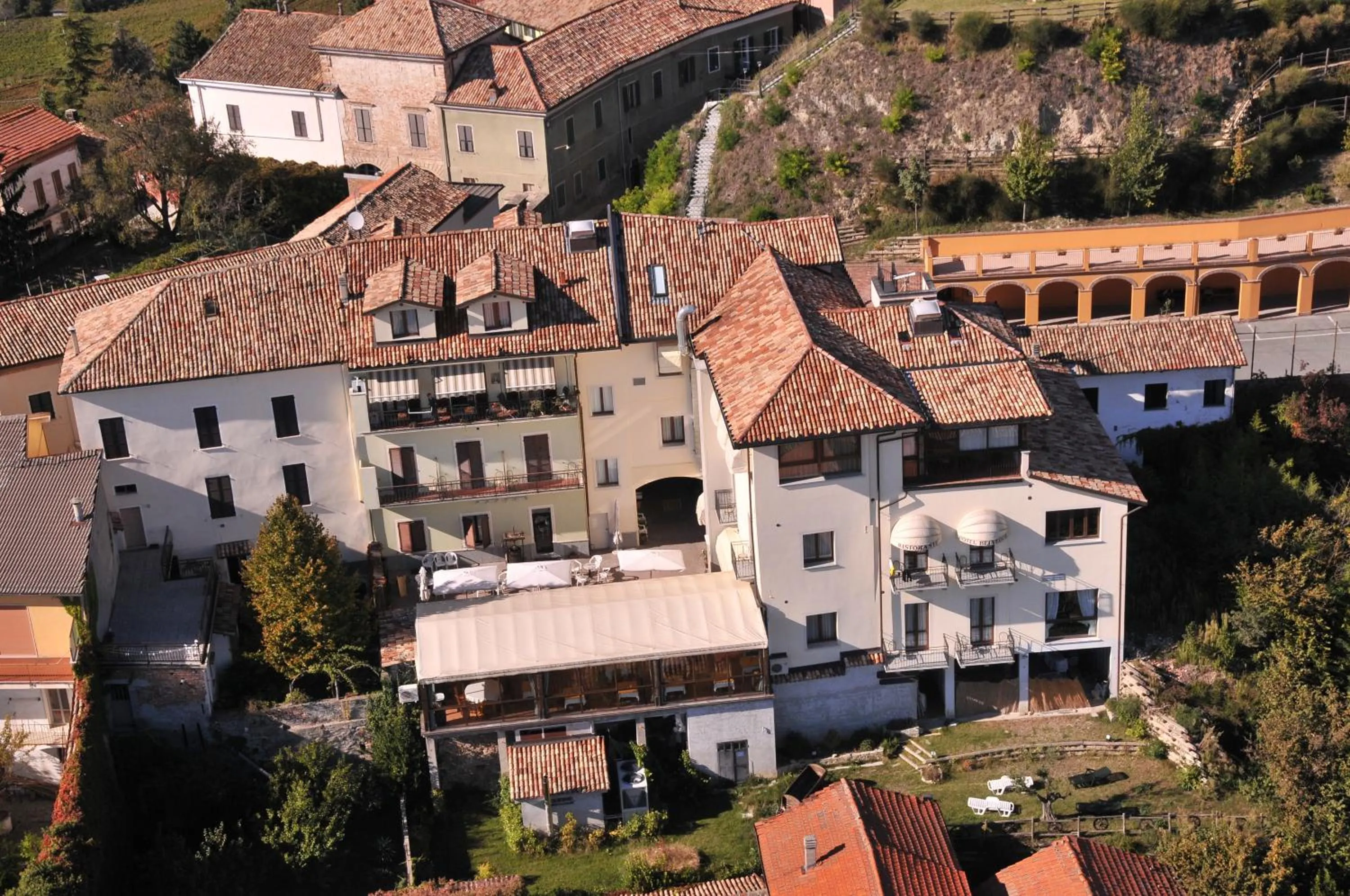 Bird's eye view in Hotel Belvedere